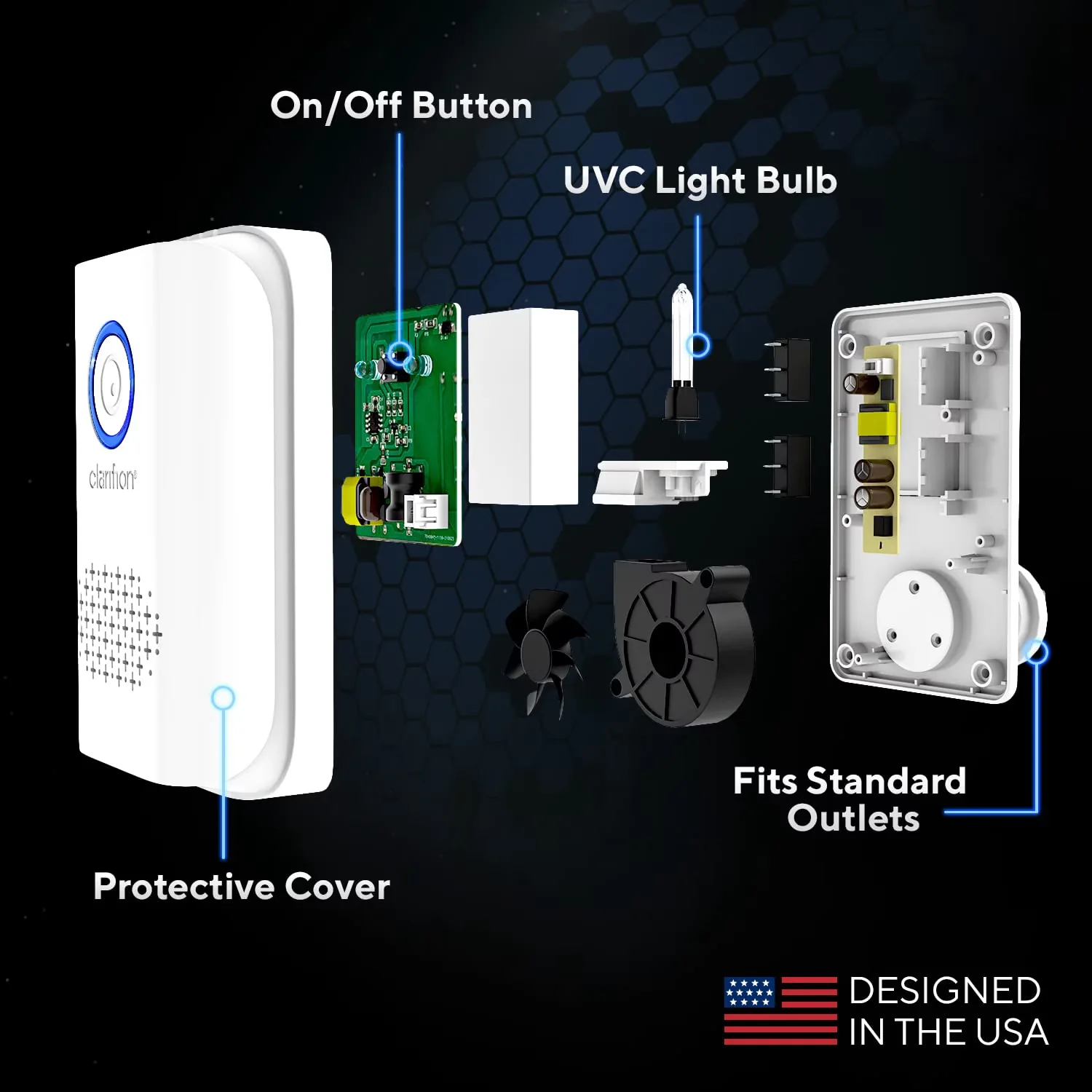 Classic Air Purifier with ODRx - Residential Grade Model 1AA2C8