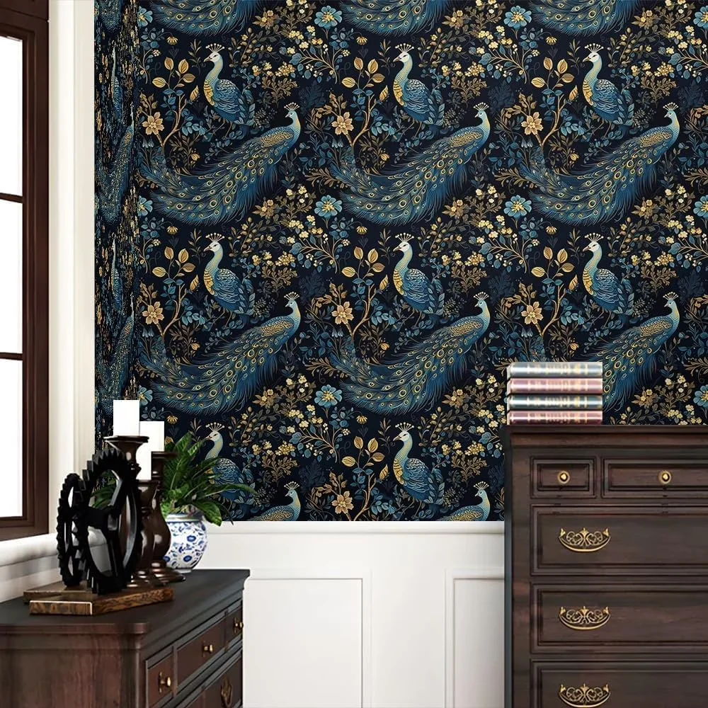 Versatile Wallpaper - Beige Gold - Easy to Use Model 7AC4D6