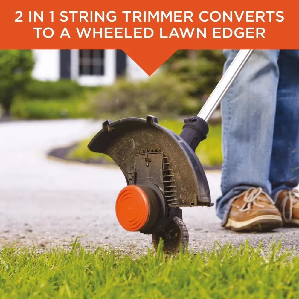 Compact String Trimmer with 20V, Extendable, Edger Conversion Capable - Multicolor Model D05DB6