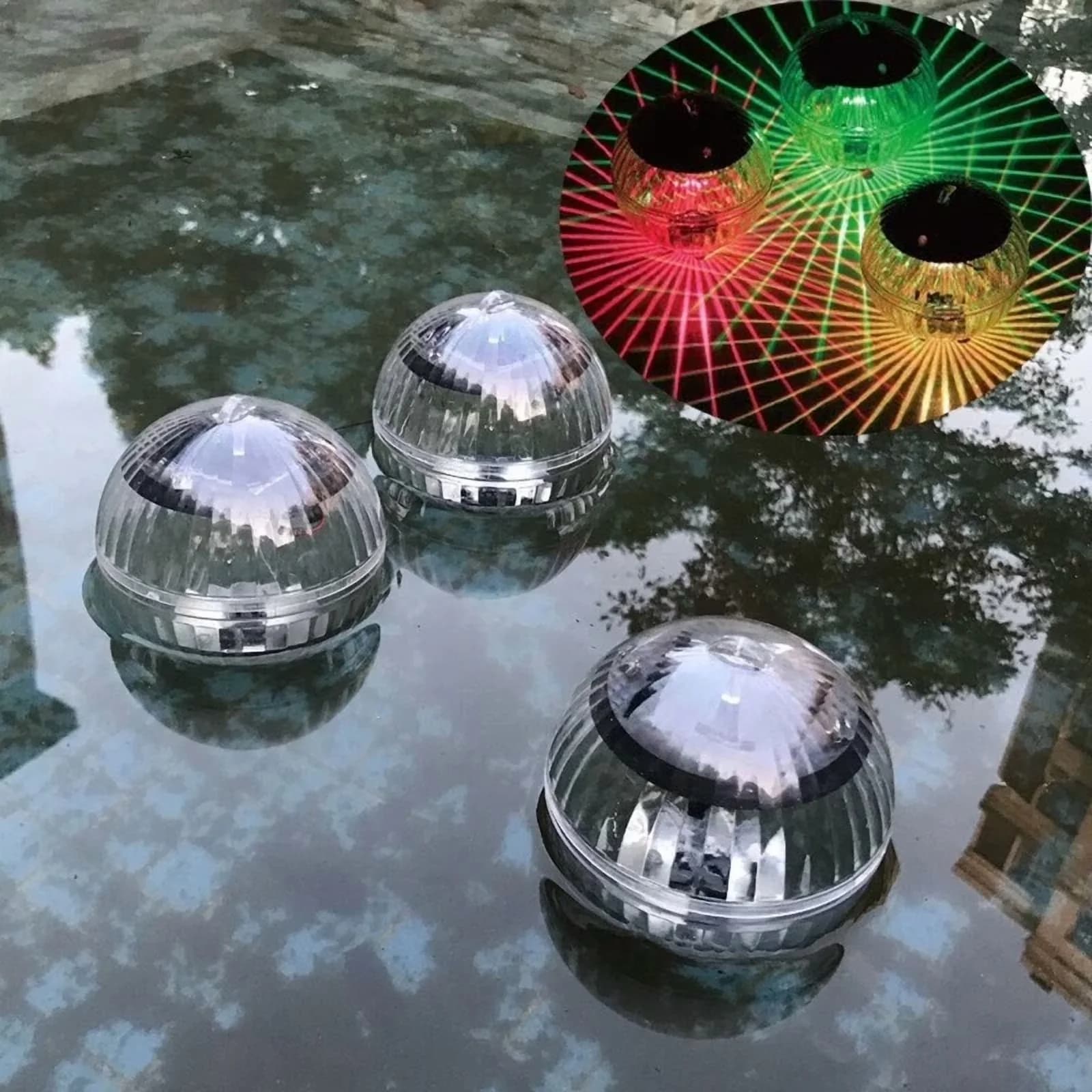 Essential Ceiling Lights Fixture with LED, Solar - Multicolor Outdoor - Premium Collection Model F9E718
