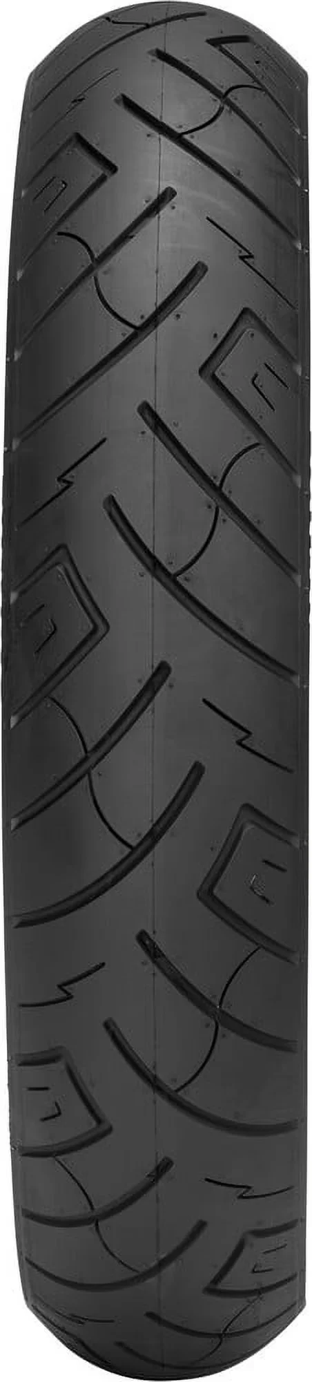 Motorcycle Tire Durable with Heavy-Duty, H Rated tubeless, Aramid belted, 4 Ply - White Model 815EF1
