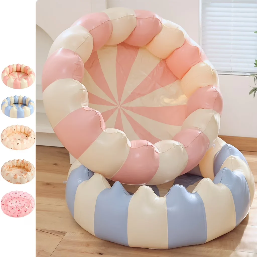 Quality Inflatable Pool - Blue Swimming for Everyday Use Model 8D7DE2