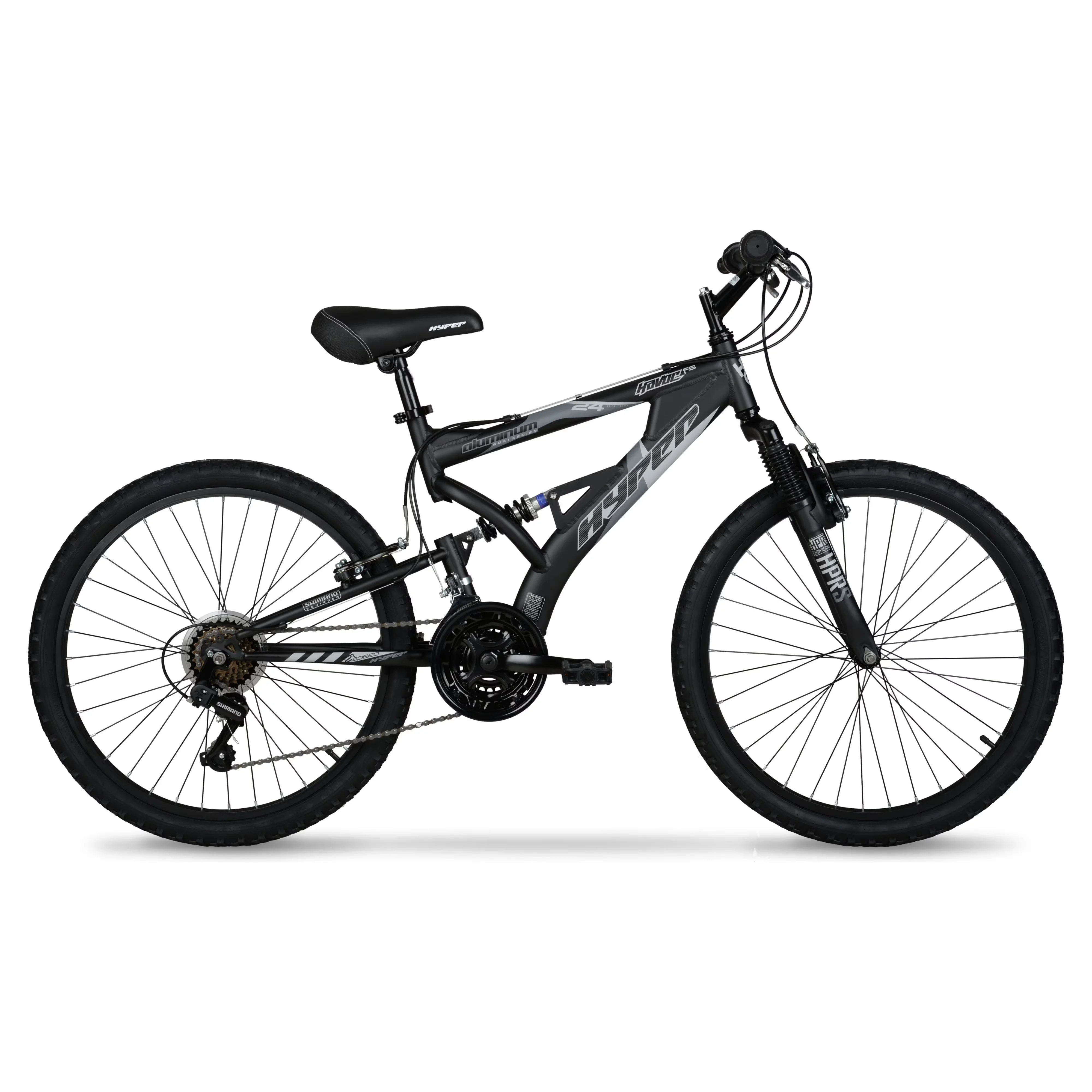 Efficient Mountain Bike with Adjustable Seat, Children Ages 10-14 - Black Model D7859B