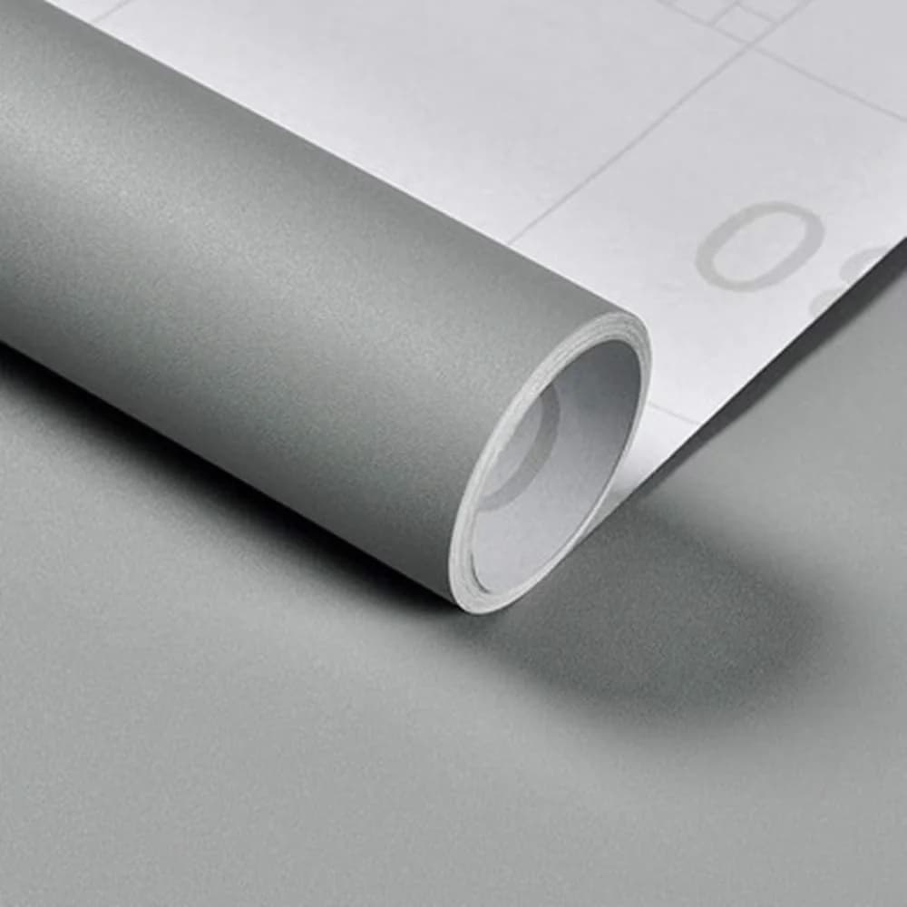 Innovative Wallpaper Wall Decals Wall Covering with Removable, Waterproof - Pvc Gray for Home Model 8181E4