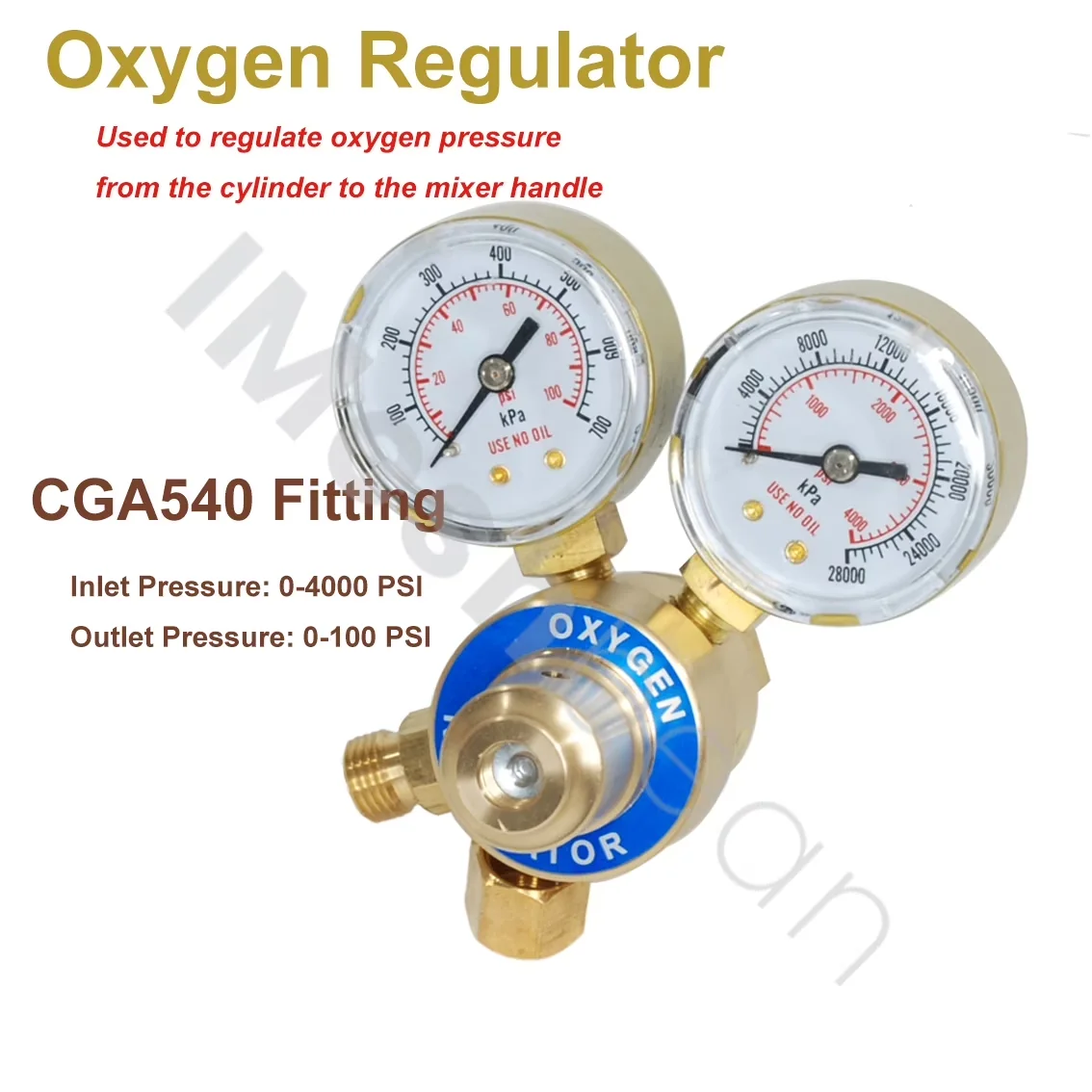 Quality Air Tools Compressor with Compatible with most Victor Type Kit., Made of solid brass. - Brass Model AEF3E0