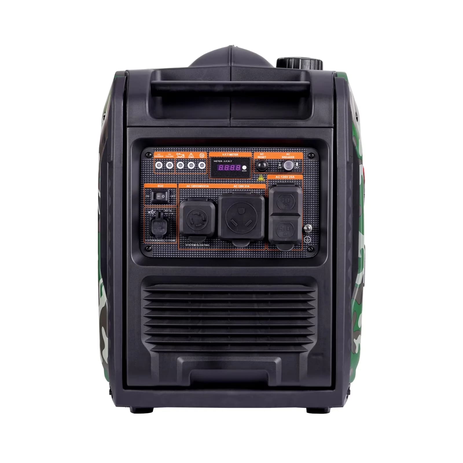 Generator Premium with 5000W, Overload Protection for Camping, Outdoor - Model 44B2EA