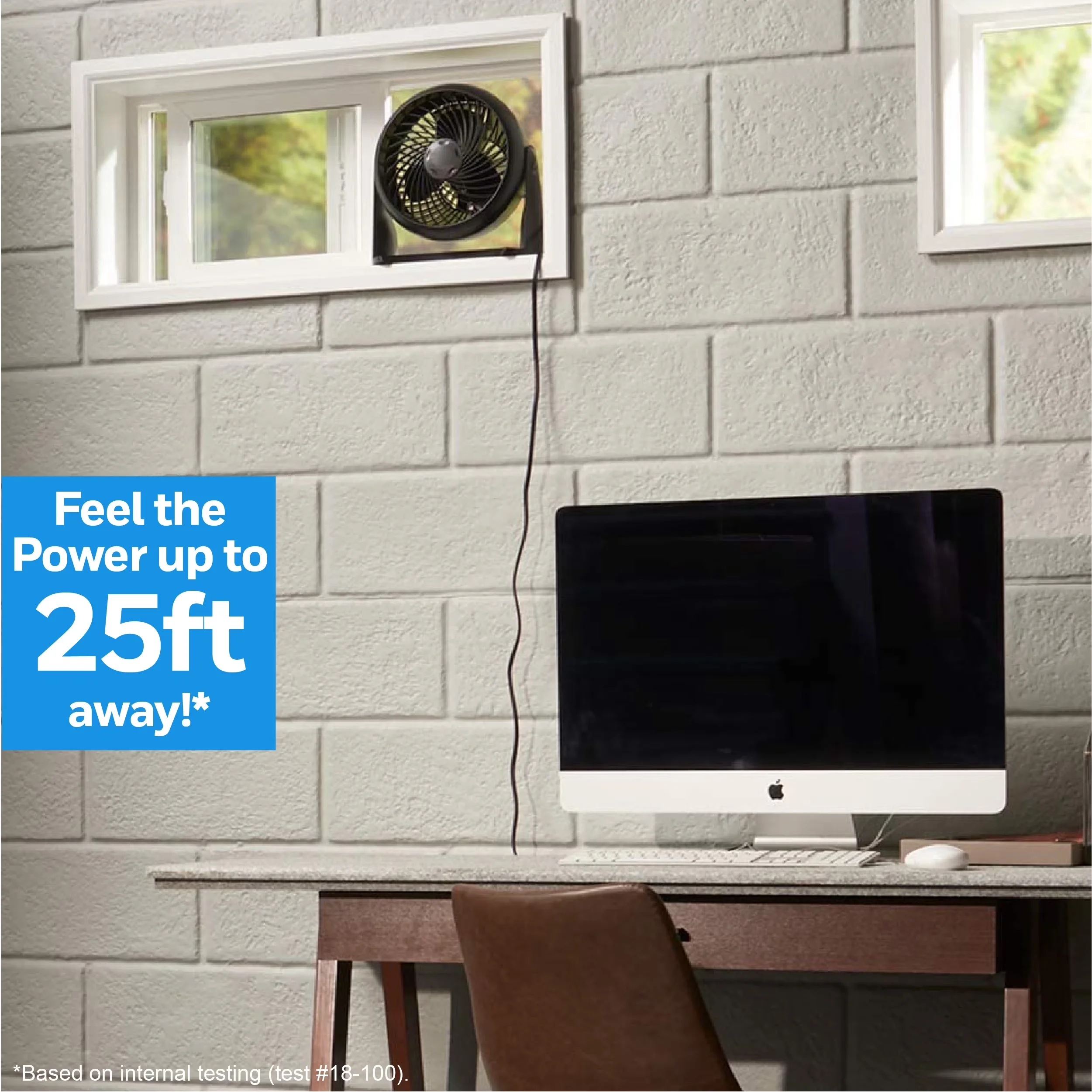 Fans In Cooling Classic with Rotating Head, New, Turbo Force Air Circulator Personal Fan - Black Plastic Model 4398F0