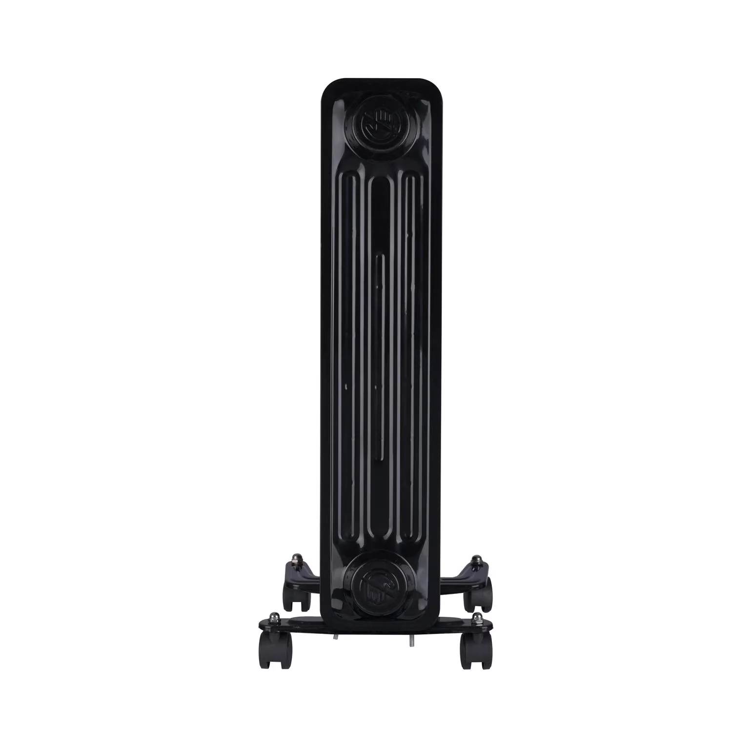 Versatile Portable And Electric Space Heater with 1500W, Easy To Clean, Black 1500W 3 Speed Digital Oil Filled - Black Model 697ACB