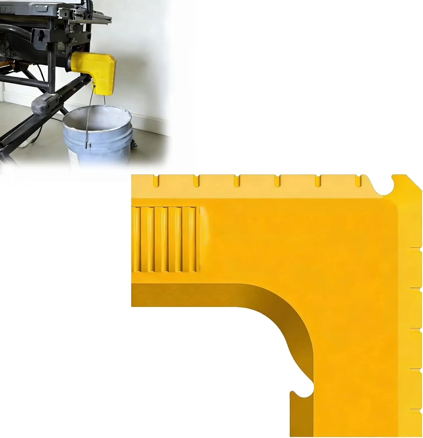 Modern Power Saw with Easy Installation, Dust Extraction Adapter - DW745 Model 65EB3D