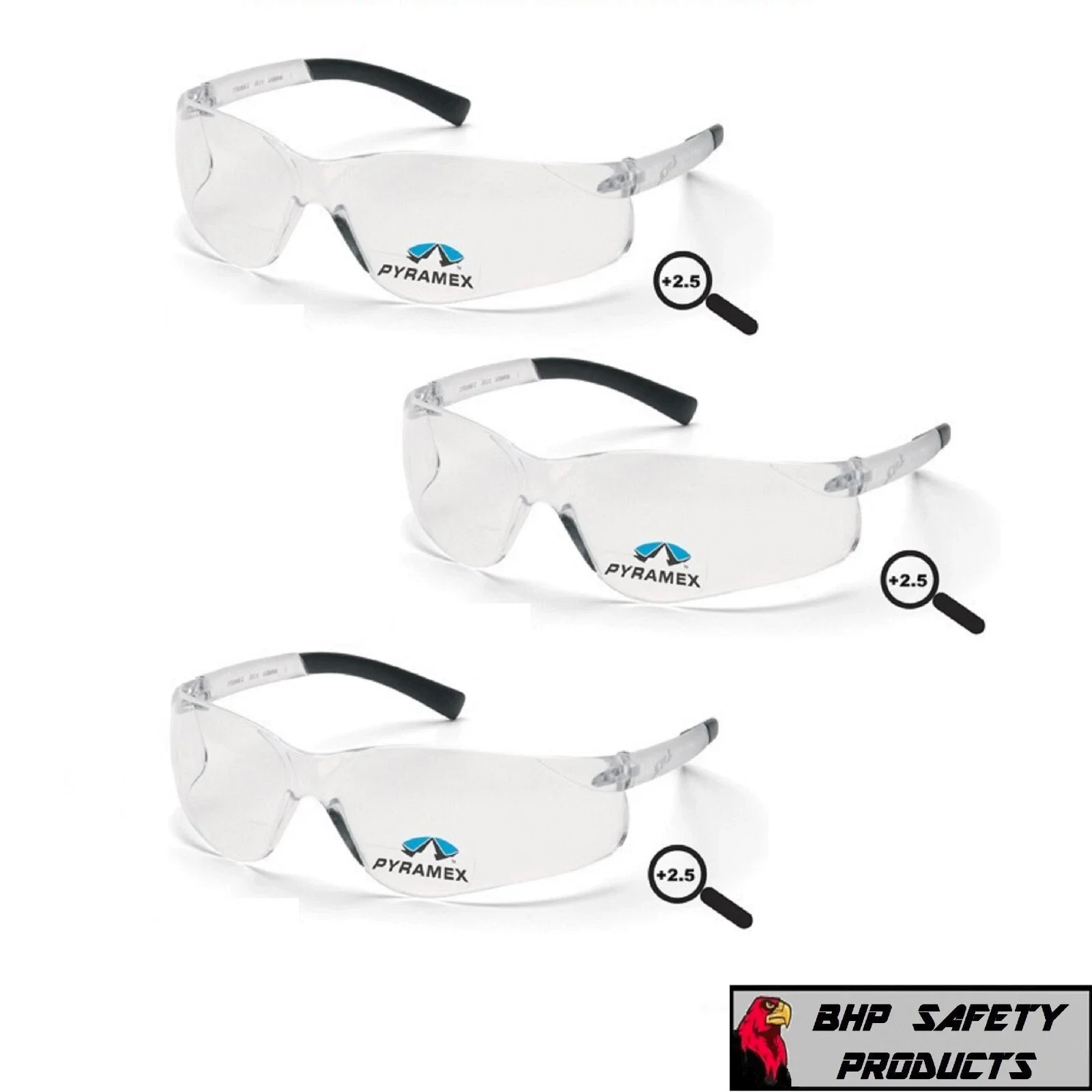 Premium Protective Equipment - Clear S2510R25 - Traditional Style Model 55EAB1