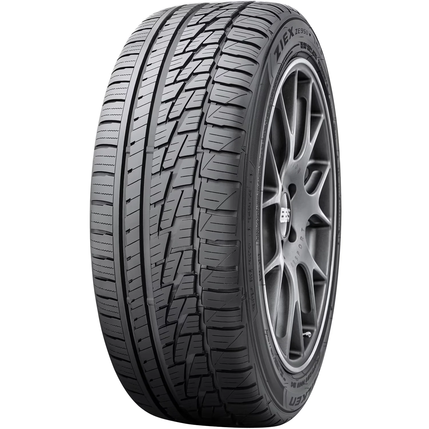 Trailer Tire Essential with High-Speed, Low Maintenance, Wet Or Dry - ZE950 Model 4D2B02