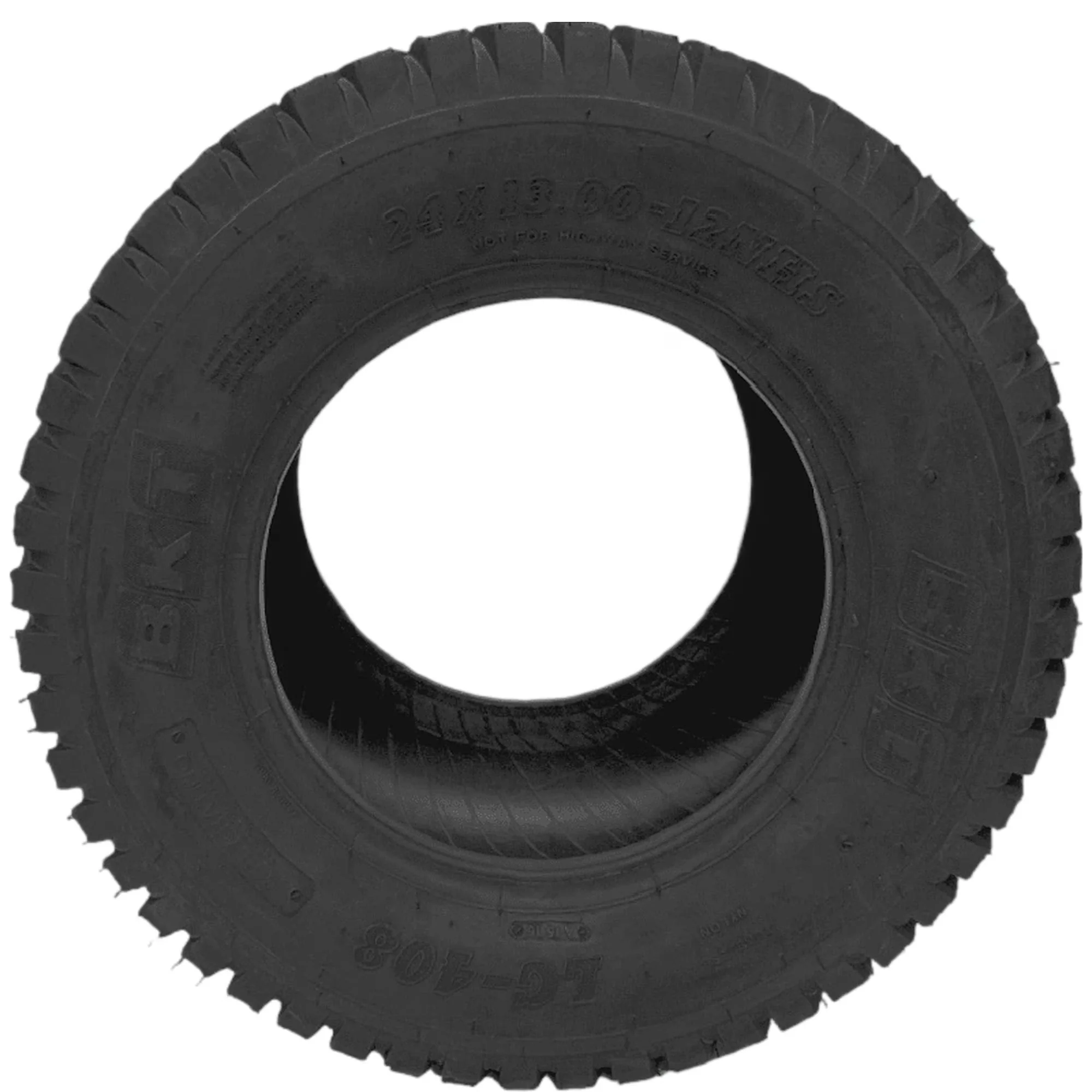 Quality Lawn Mower Tire with Universal Fit, All-Weather, Tire Size: 26.5X14.00-12 - Black Model 3B99F8
