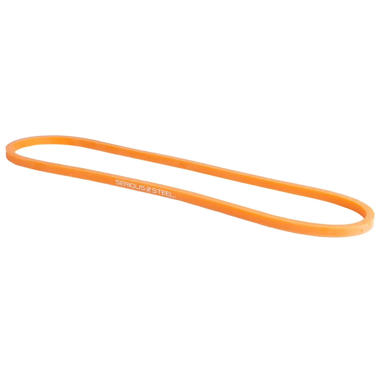 Premium Home Gym Accessory with Thickness: 4.5mm, Sold individually, 12" Thick Resistance Bands - Orange Latex Model 894C11
