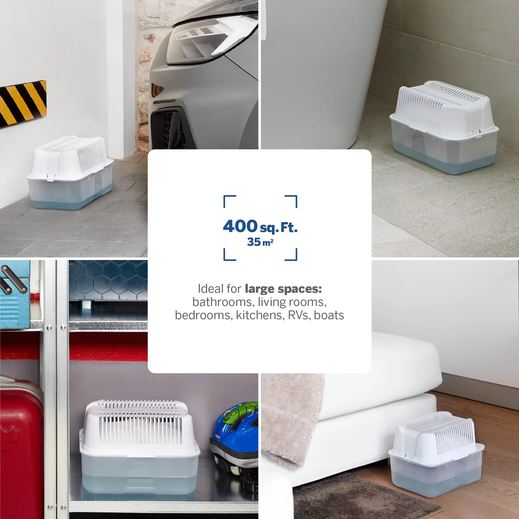 Quality Dehumidifier with Multipurpose, Deodorizing - 35.3 oz for Large Model F4AA13