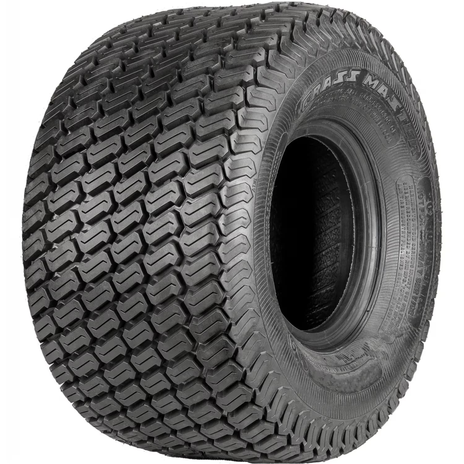 Efficient Lawn Mower Tire with Low Maintenance, All-Weather, Wet Or Dry - Black Model 058B31