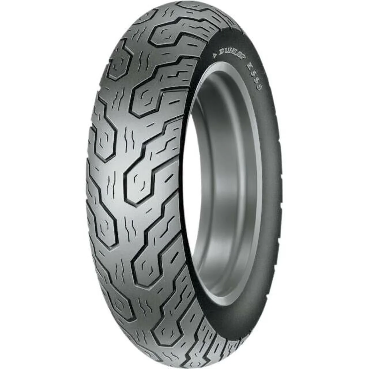 Essential Motorcycle Tire with K555 Rear (140/80-15B), Tubeless (TL) - Traditional Style Model F0D4B9