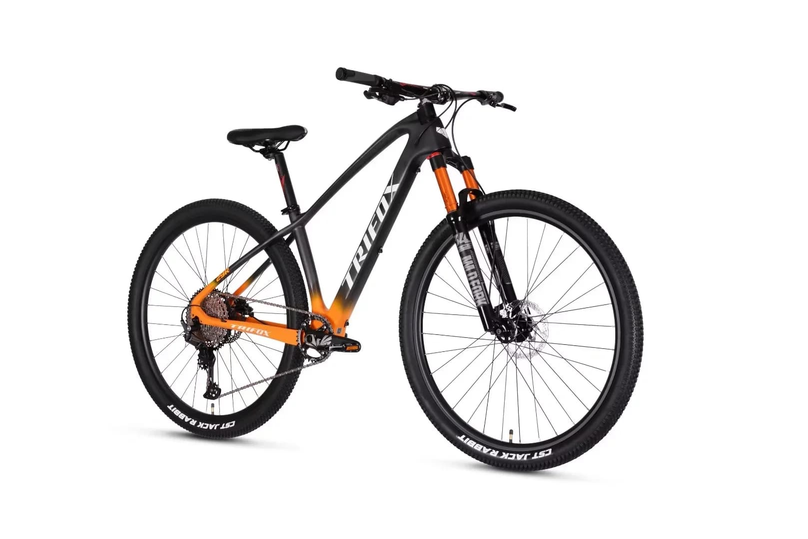 Premium Mountain Bike with Carbon MTB - Orange T800 - Durable Build Model 0D680A