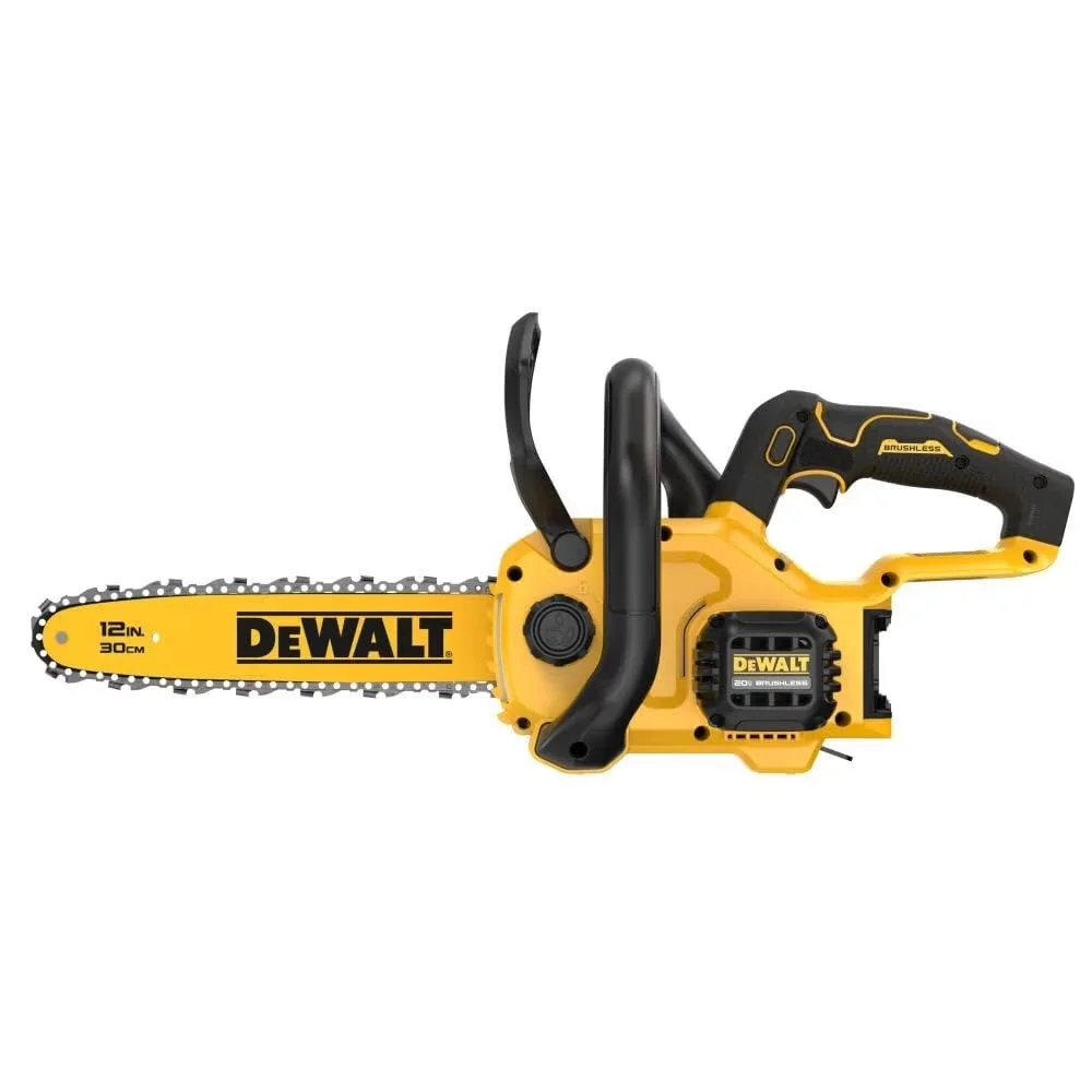 Essential Chainsaw with Battery, 20V, 20V MAX 12" Cordless - Black - Built to Last Model BE57A8