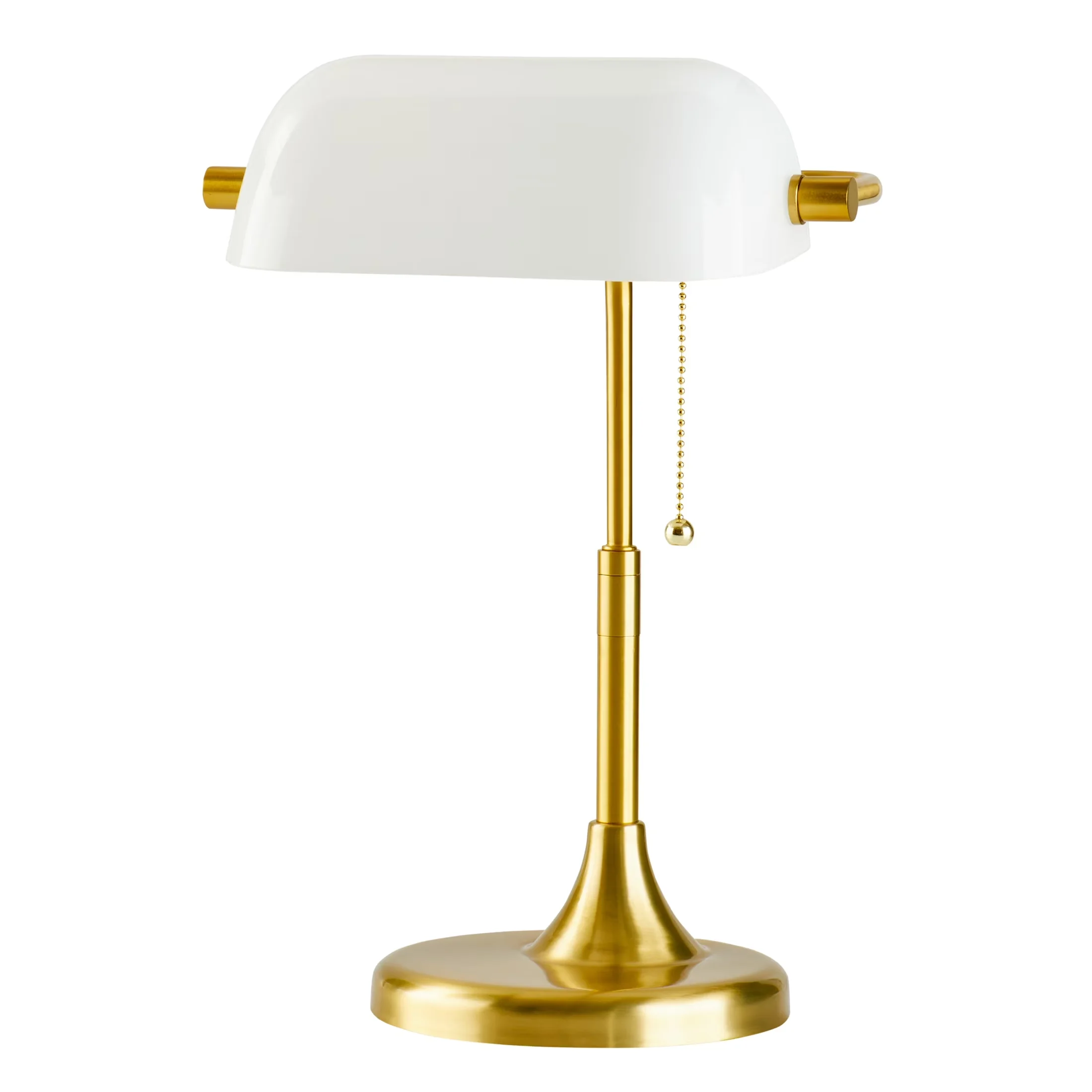 Professional Desk Lamp with Incandescent, Adjustable Head, Modern - Metal White Model 935A20