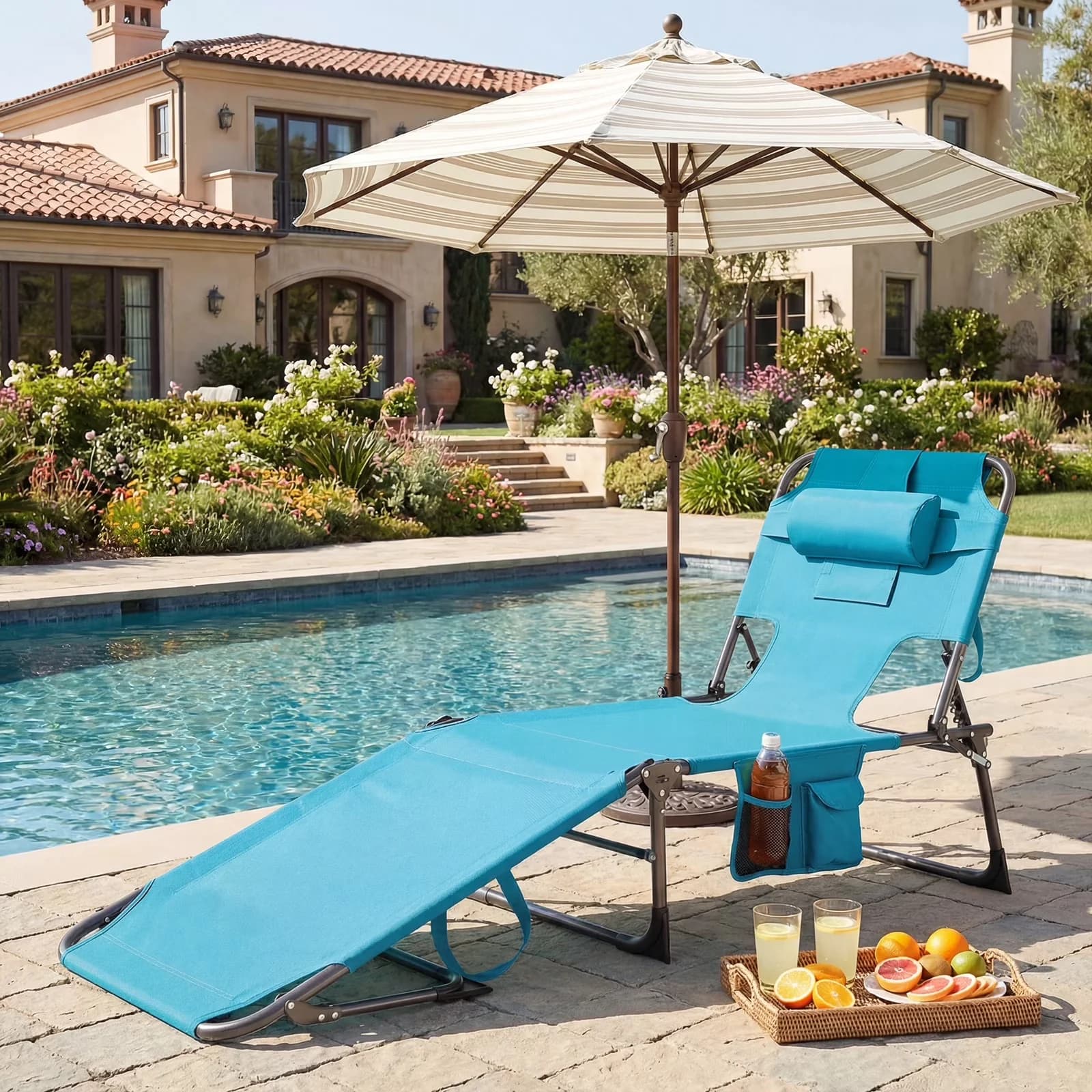 Compact Beach Chair - Tanning - Industrial Grade Model 848746