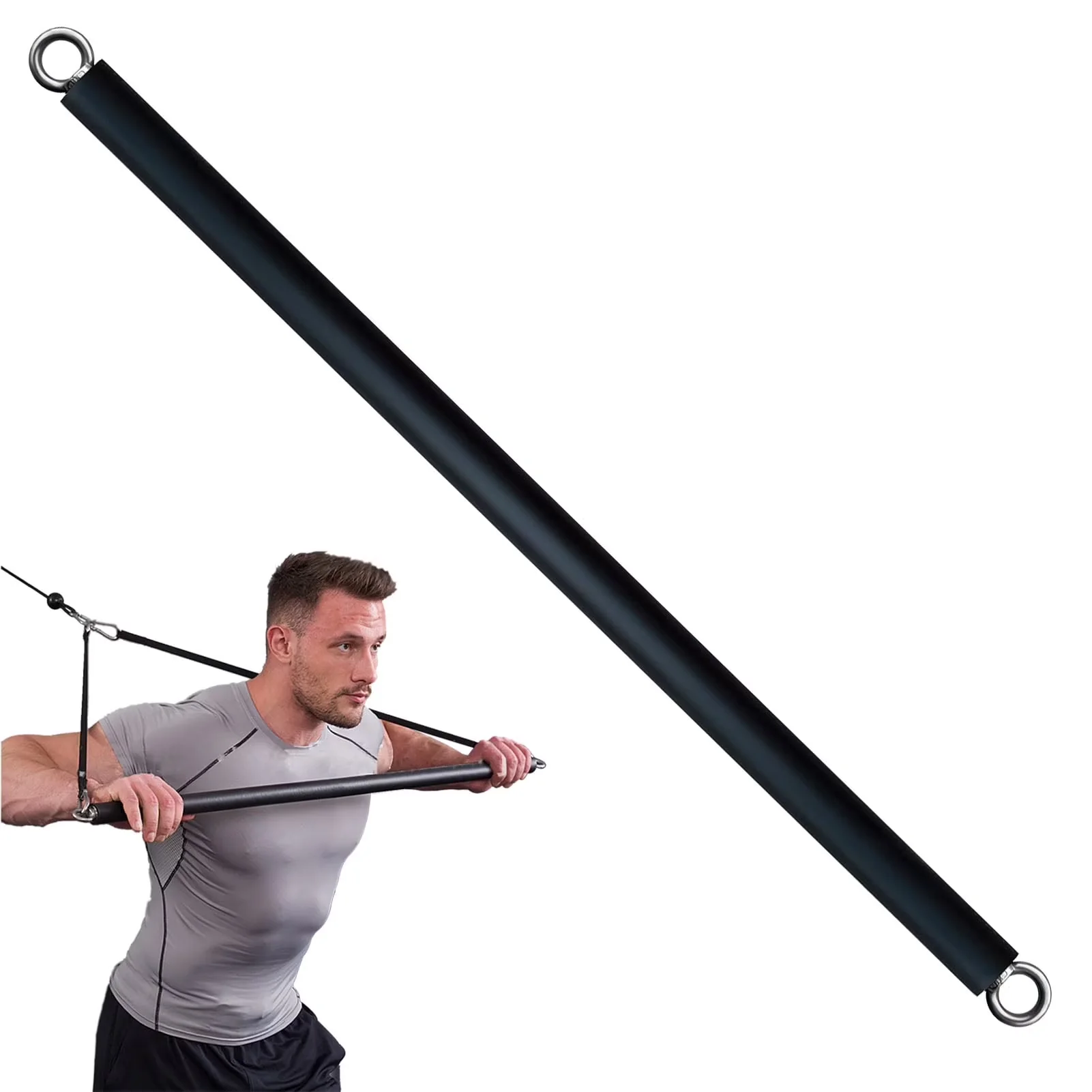 Professional Home Gym Accessory with Heavy Duty - Stainless Steel Black Model BF9EE9
