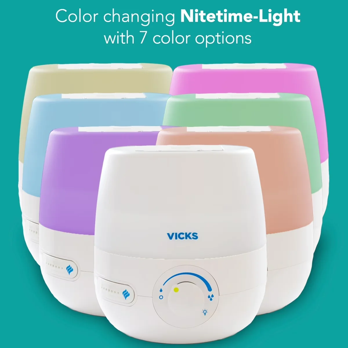 Humidifier Versatile with Oil Diffuser, White, Model VUL530 - White Ultrasonic Model F5F5E0