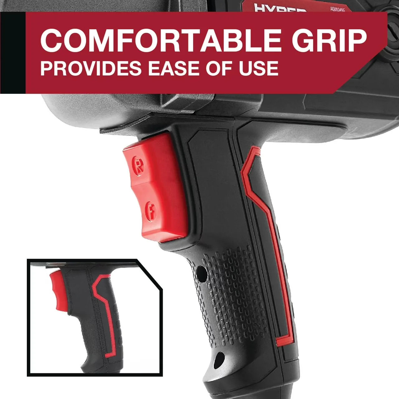 Quality Air Tools Compressor with Compact Design, New Condition, 7.5A Impact Wrench - Model 85B840