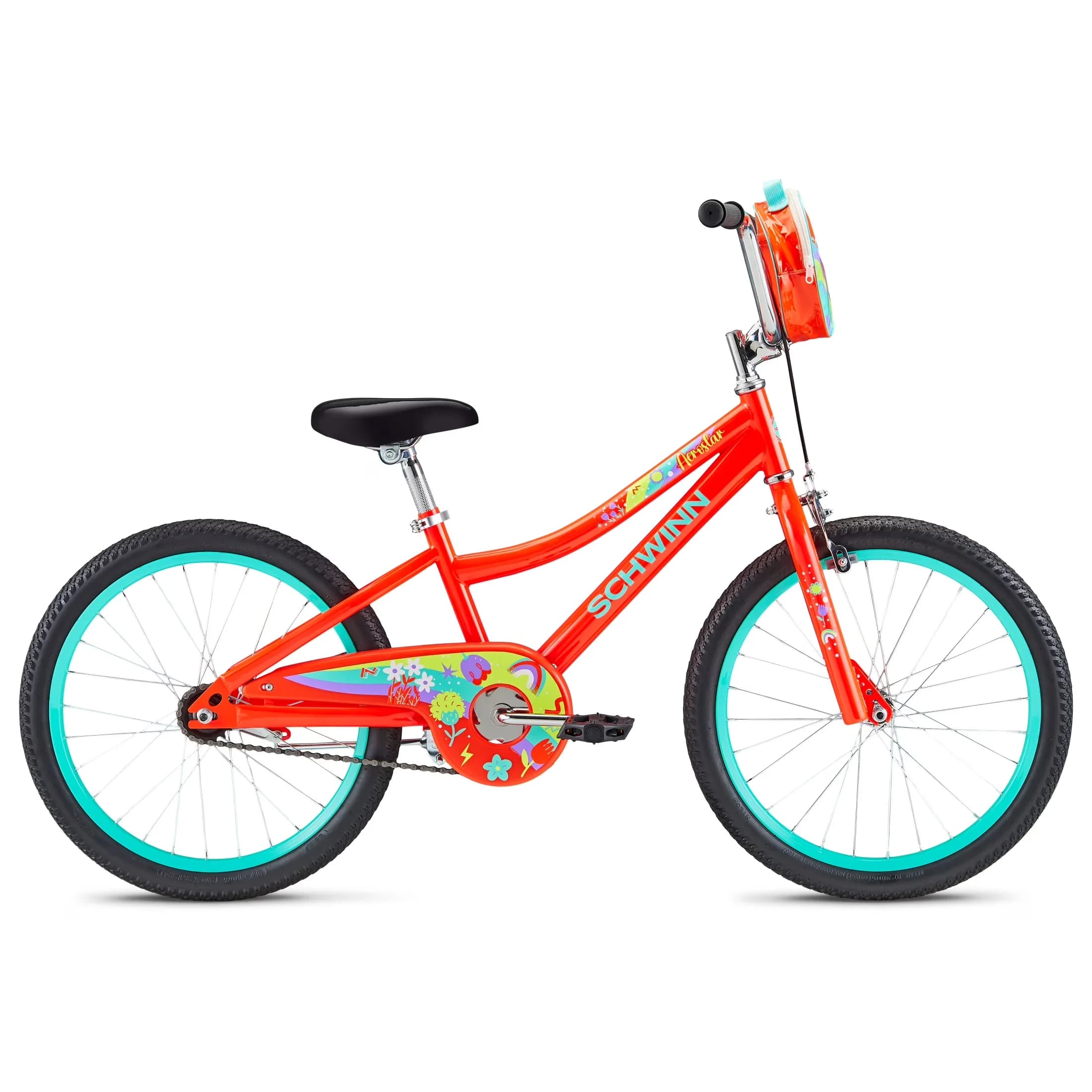 Reliable Kids Bike with Adjustable Seat Height, Red, Aerostar 20-in. Children's - Red Model 9F4F01