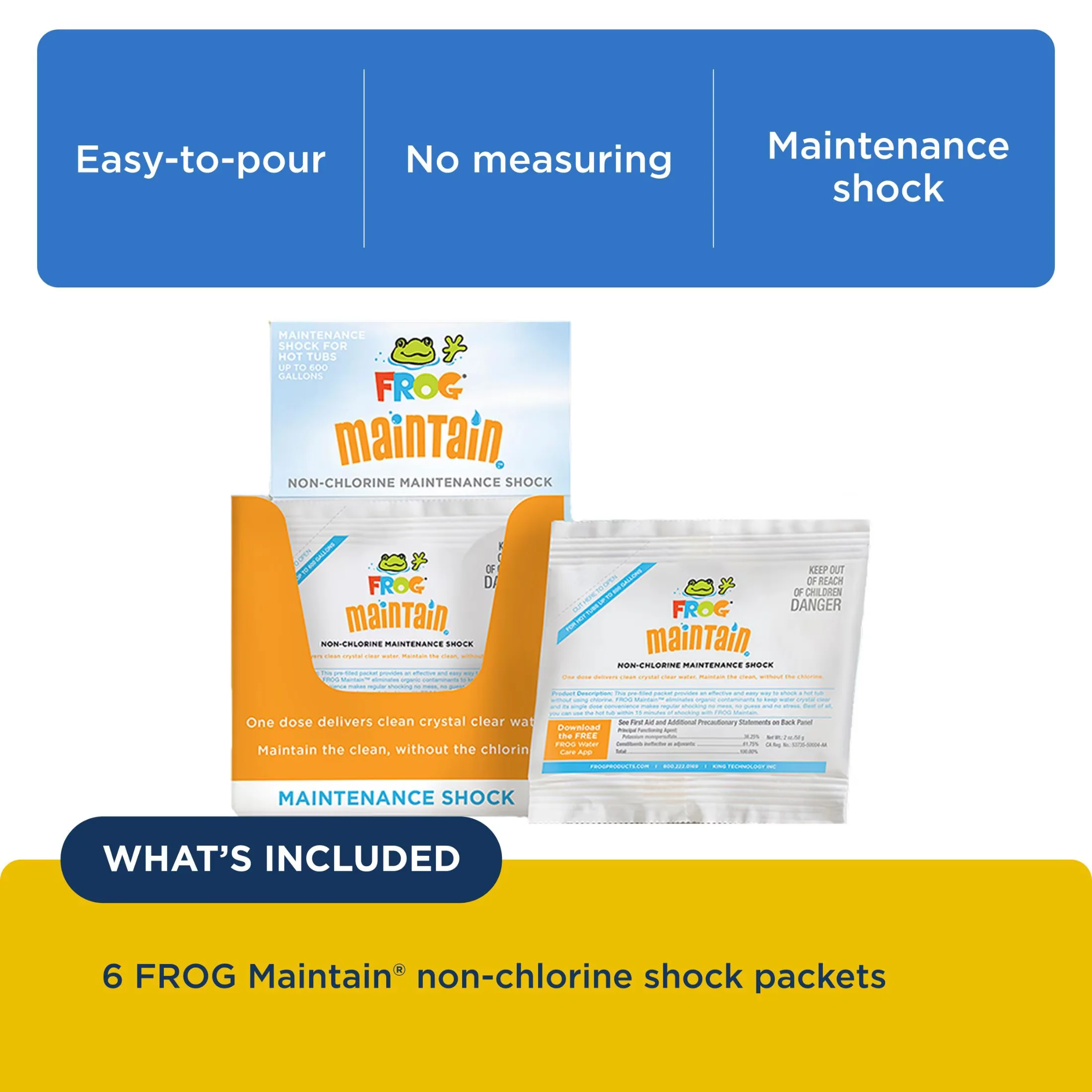 Professional Hot Tub with Maintain - 1 count (Pack of 6) 6 Pack - Reliable Performance Model 1A38C5