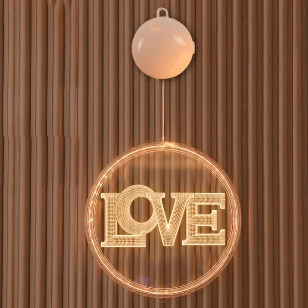 Efficient Novelty Light with Battery, Romantic - White Curtain - Low Maintenance Model 5E4D81