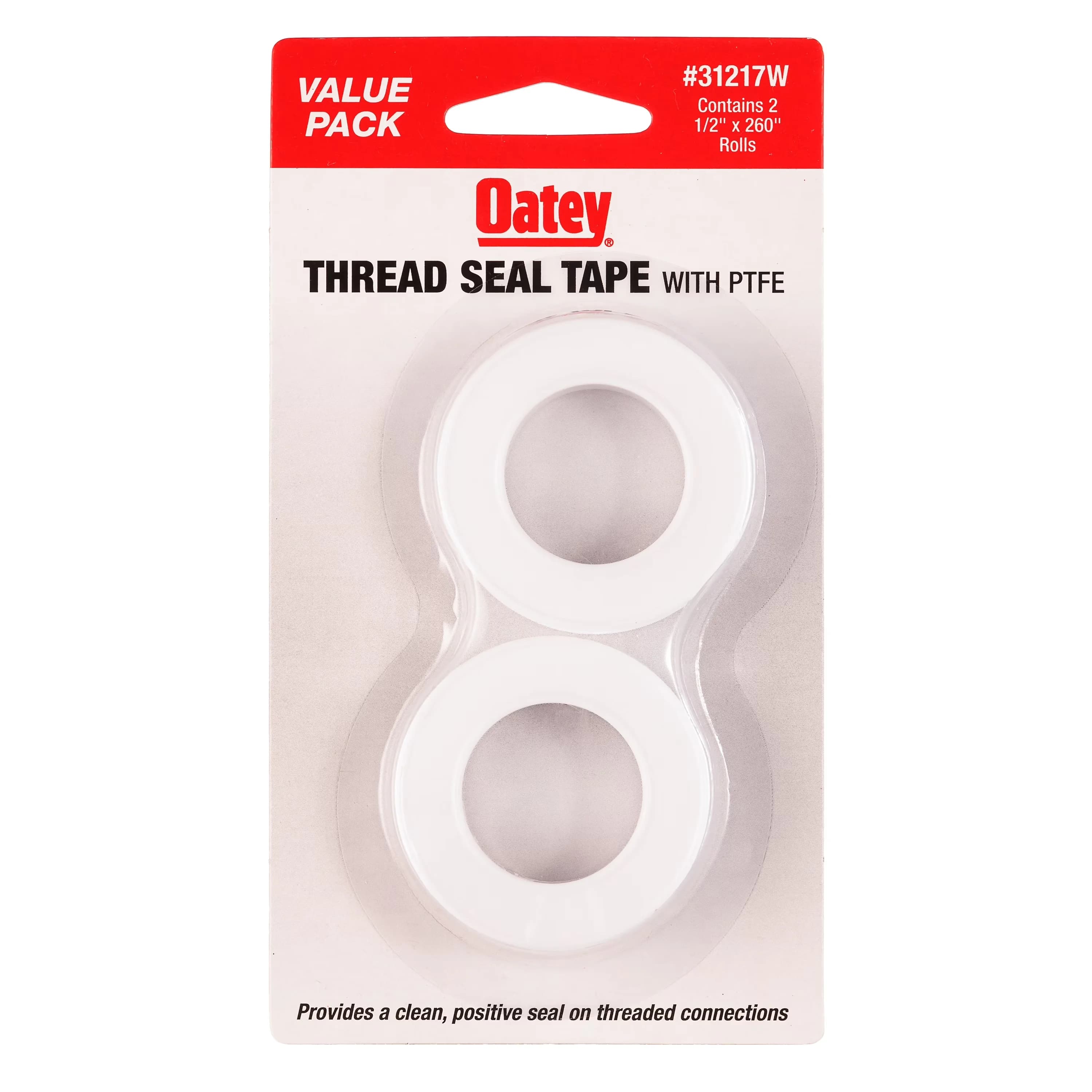 Plumbing Essential with Lightweight, Easy Installation, Industrial Sealant - White Polytetrafluoroethylene Model 8E74EC