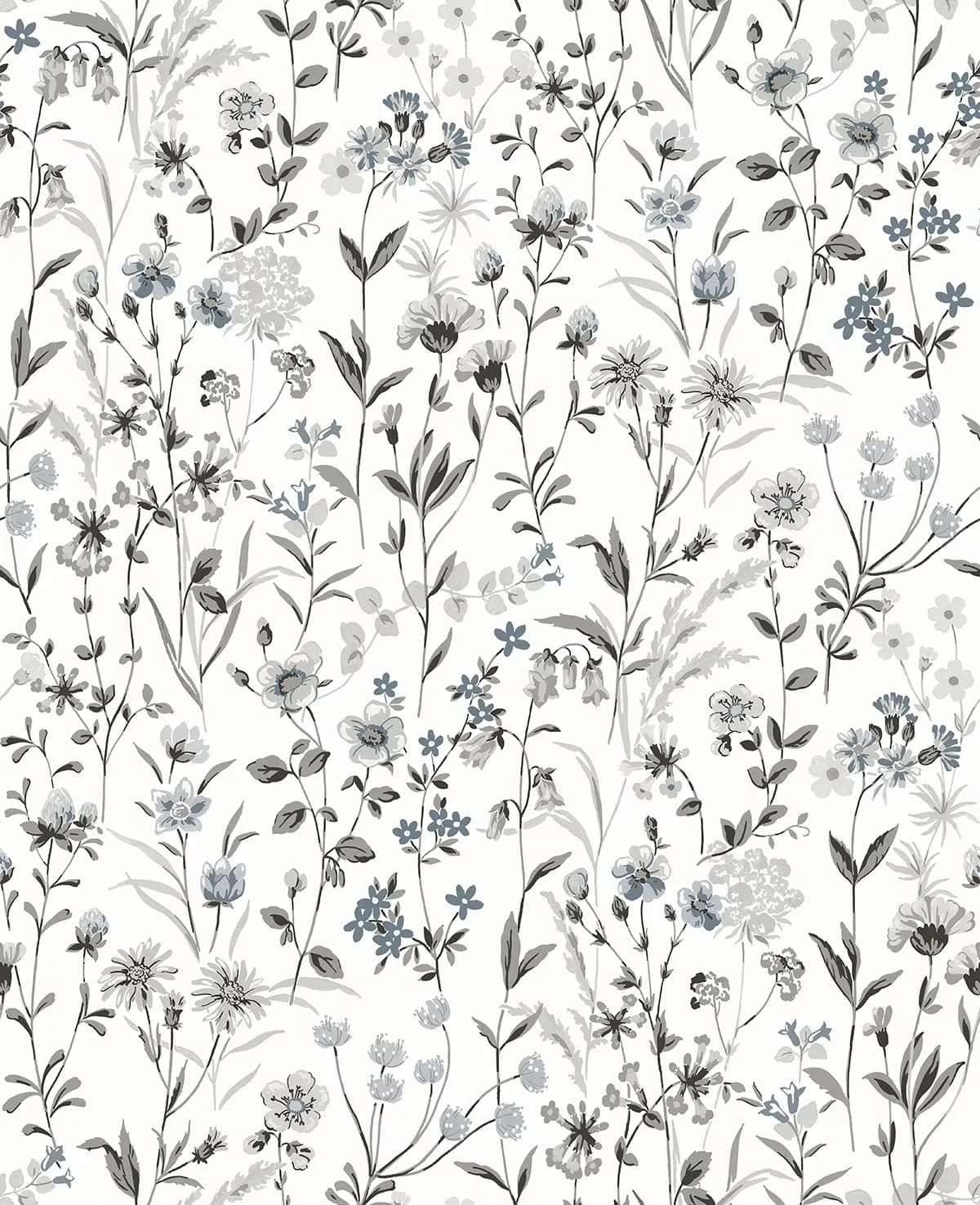 Durable Wallpaper with Removable - Self-Adhesive Vinyl Black Charcoal for Home and Office Model E3187B