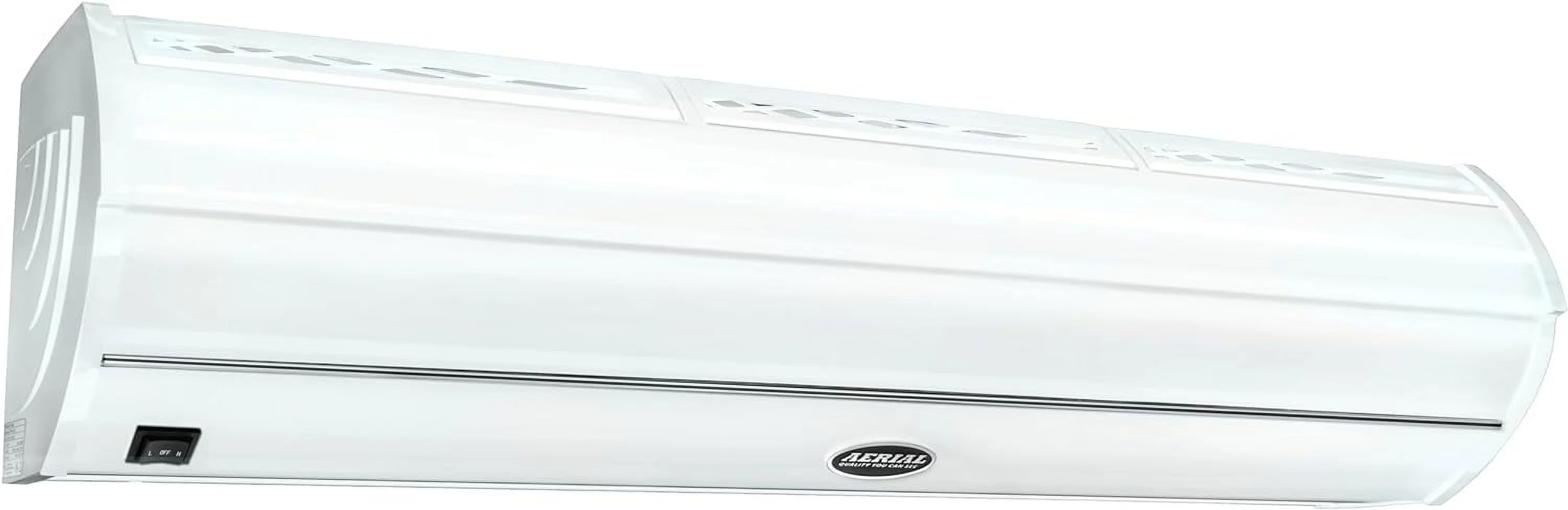 Essential Air Conditioner with White 40 Inch Door, Door Magnetic Switch by Aerial Titan-2 - White Model DFB05A