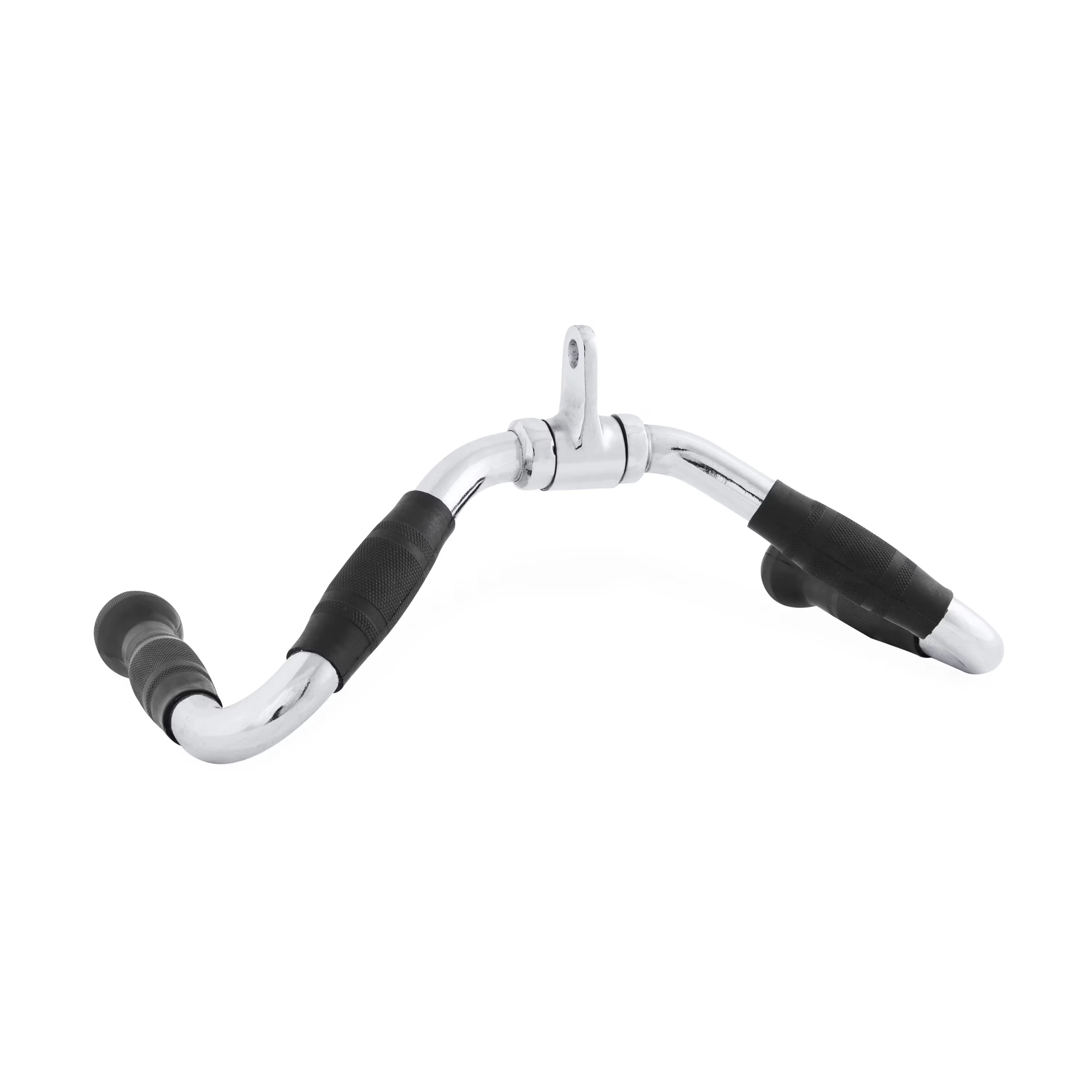 Modern Home Gym Accessory with Heavy Duty, Assorted Styles, Strength Multi-Exerciser Attachment - Steel, Rubber Grips Chrome Model A51A6B