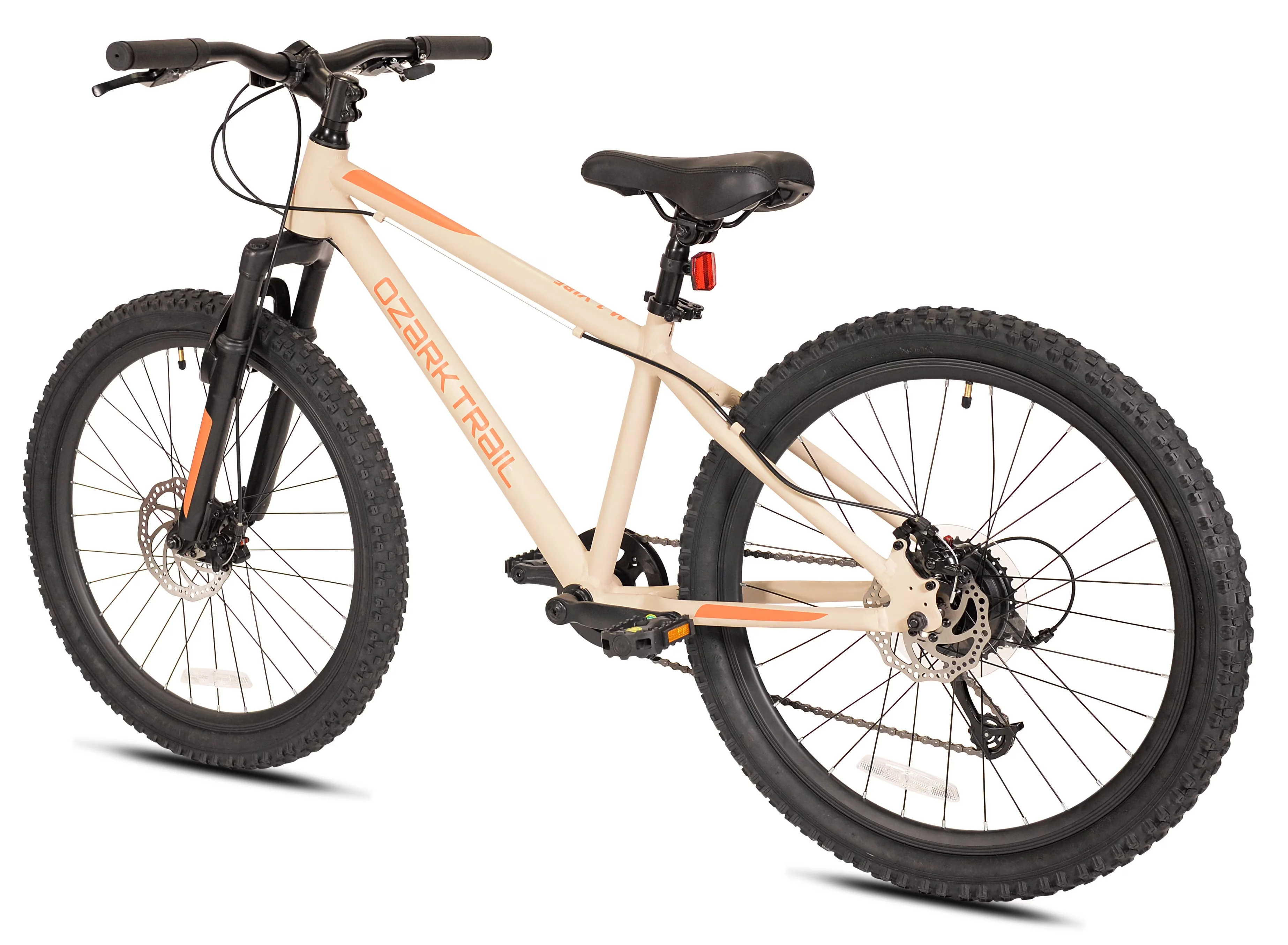 Essential Mountain Bike with Adjustable Seat Height, Adjustable Speed, Adjustable Handlebar Height - White Model D5CFE2