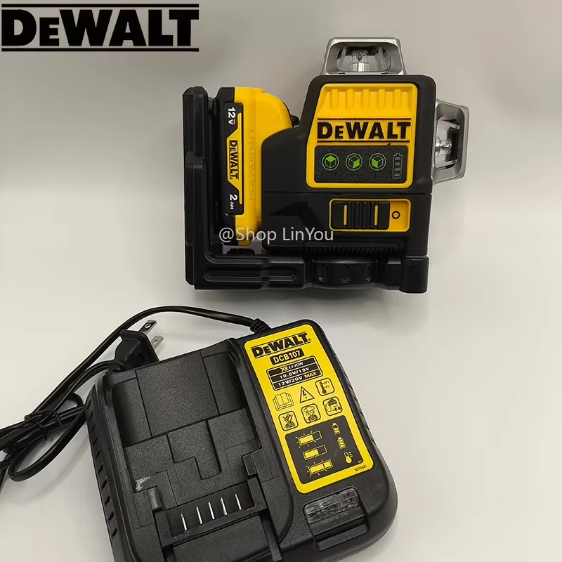 Compact Measuring Layout with Battery, Magnetic, ●Green beam laser technology - Us Model F024BC
