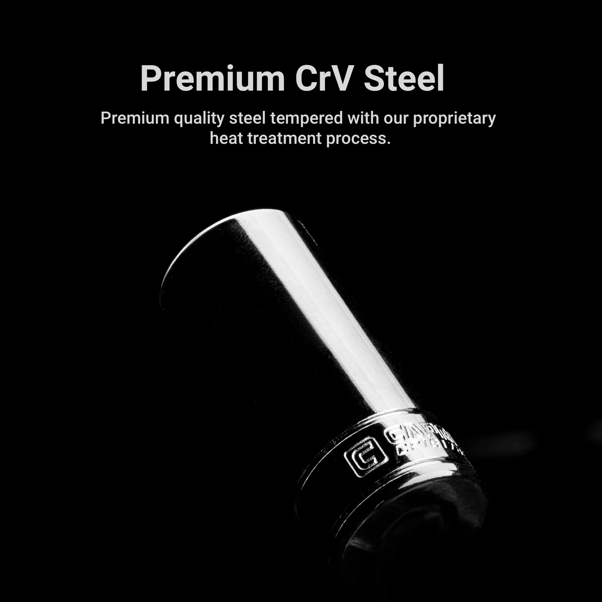 Efficient Pro Tool with Metric, 12-point, 4 mm Shallow Socket - Chrome Vanadium Steel Model B2EDF0