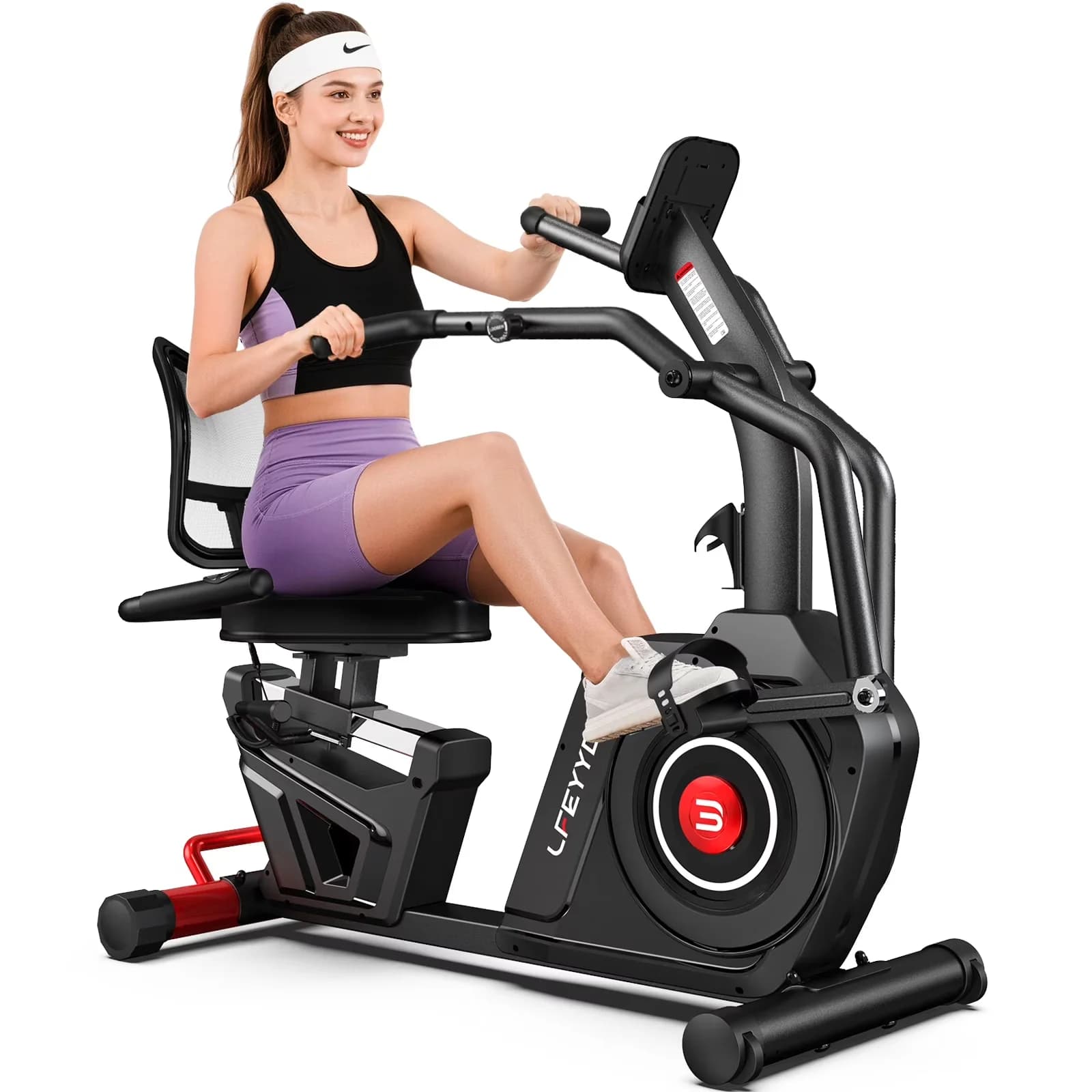 Quality Home Gym with Compact, Digital Display, Armrest Adjustment: 3 Levels - Black Model 4361B5