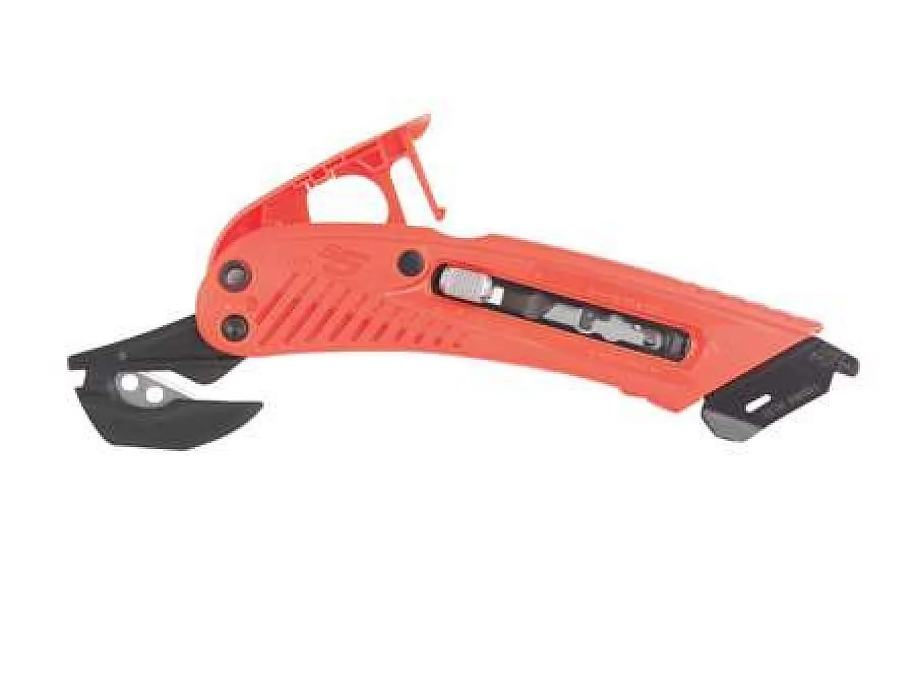 Premium Moving with Ergonomic Handle, Convenient, 5-blade storage compartment, Pacific Safety 3 Position Box Cutter - Green Model 65DB05