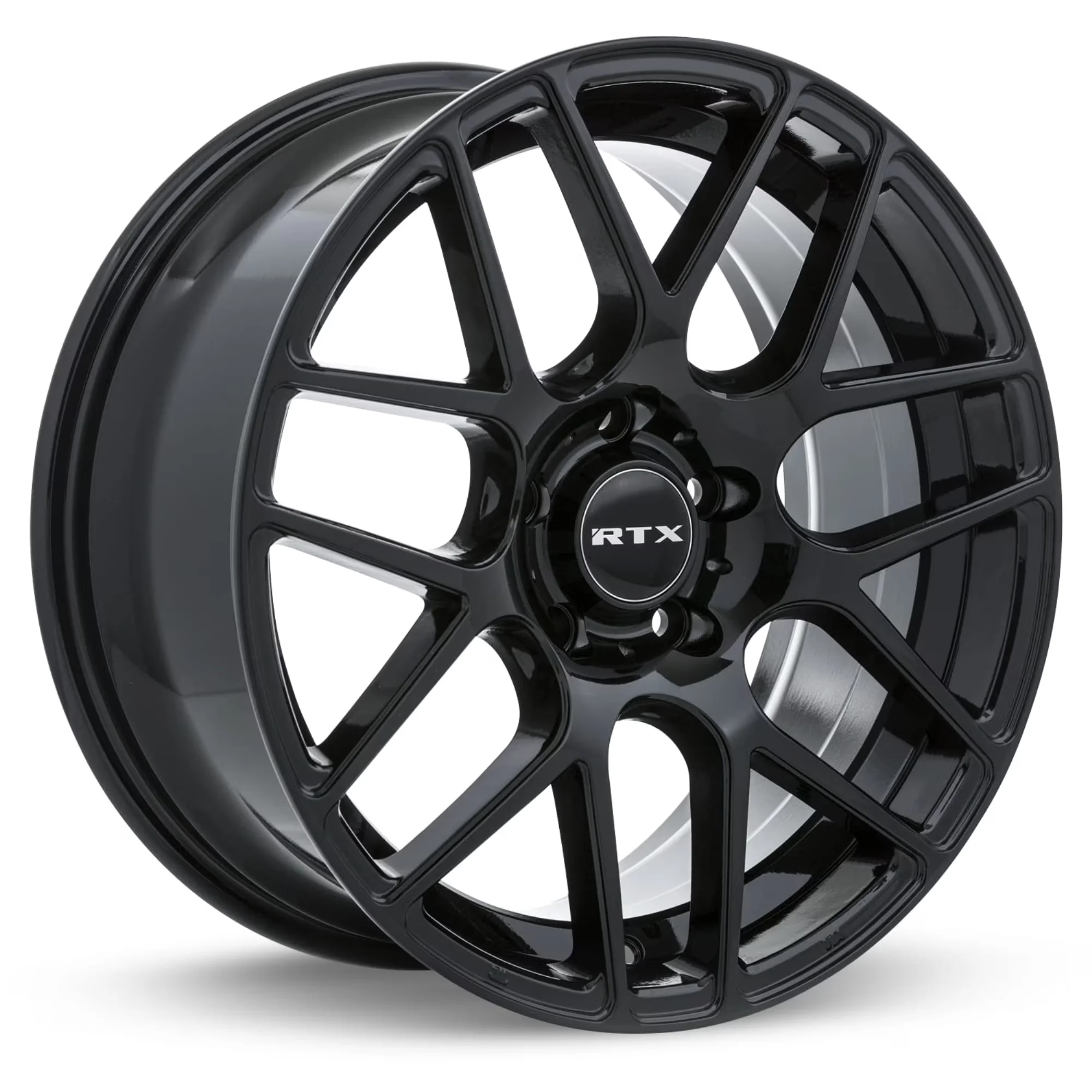 Quality Wheels And Rim with Size: 17x7.5, Bolt Pattern: 5x112 - Black Aluminum Model FD7DA6