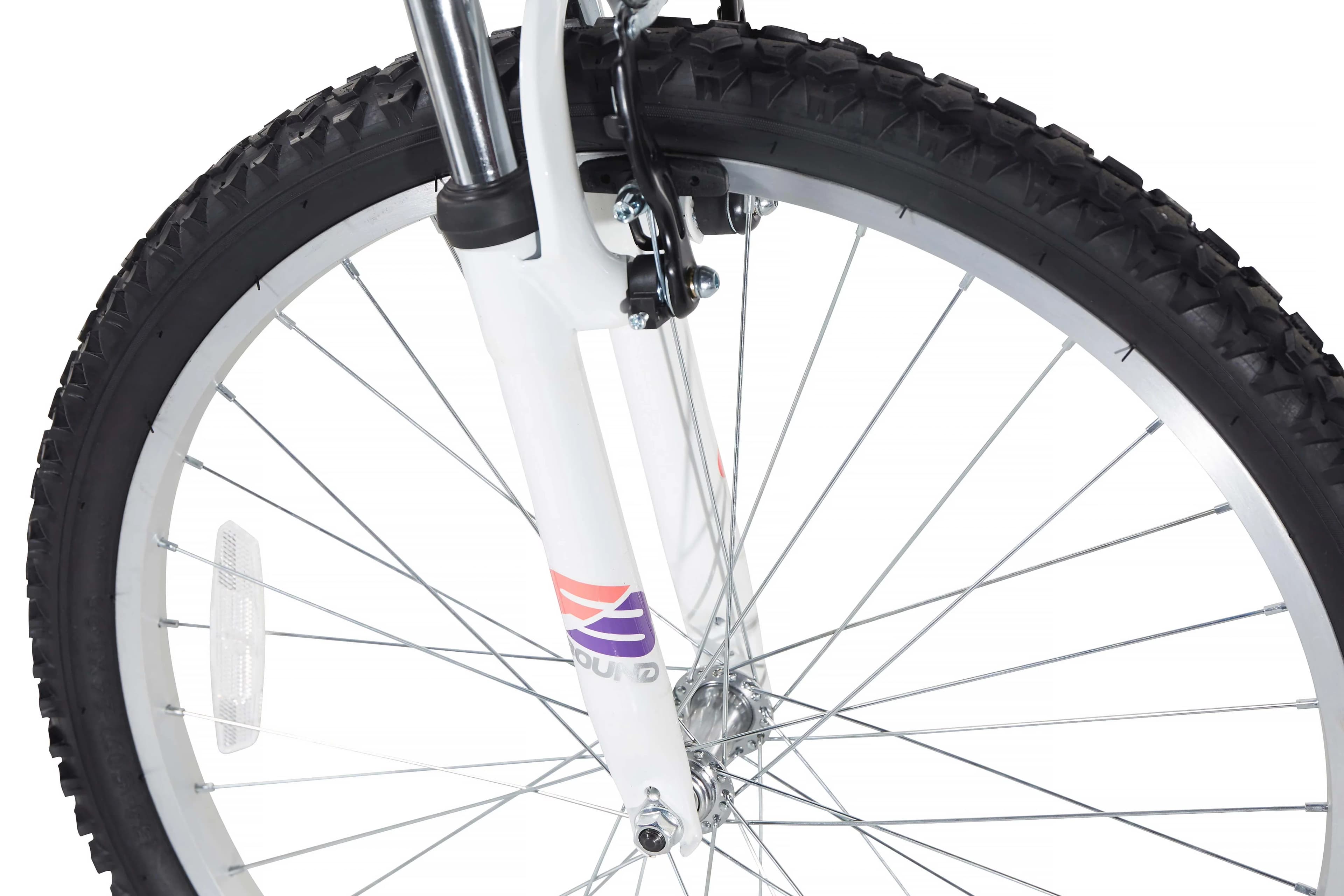 Quality Kids Bike with 18-Speed Derailleur with Grip Shifters, Front and Rear Linear Pull Brakes - Dark Purple Model 122CE4