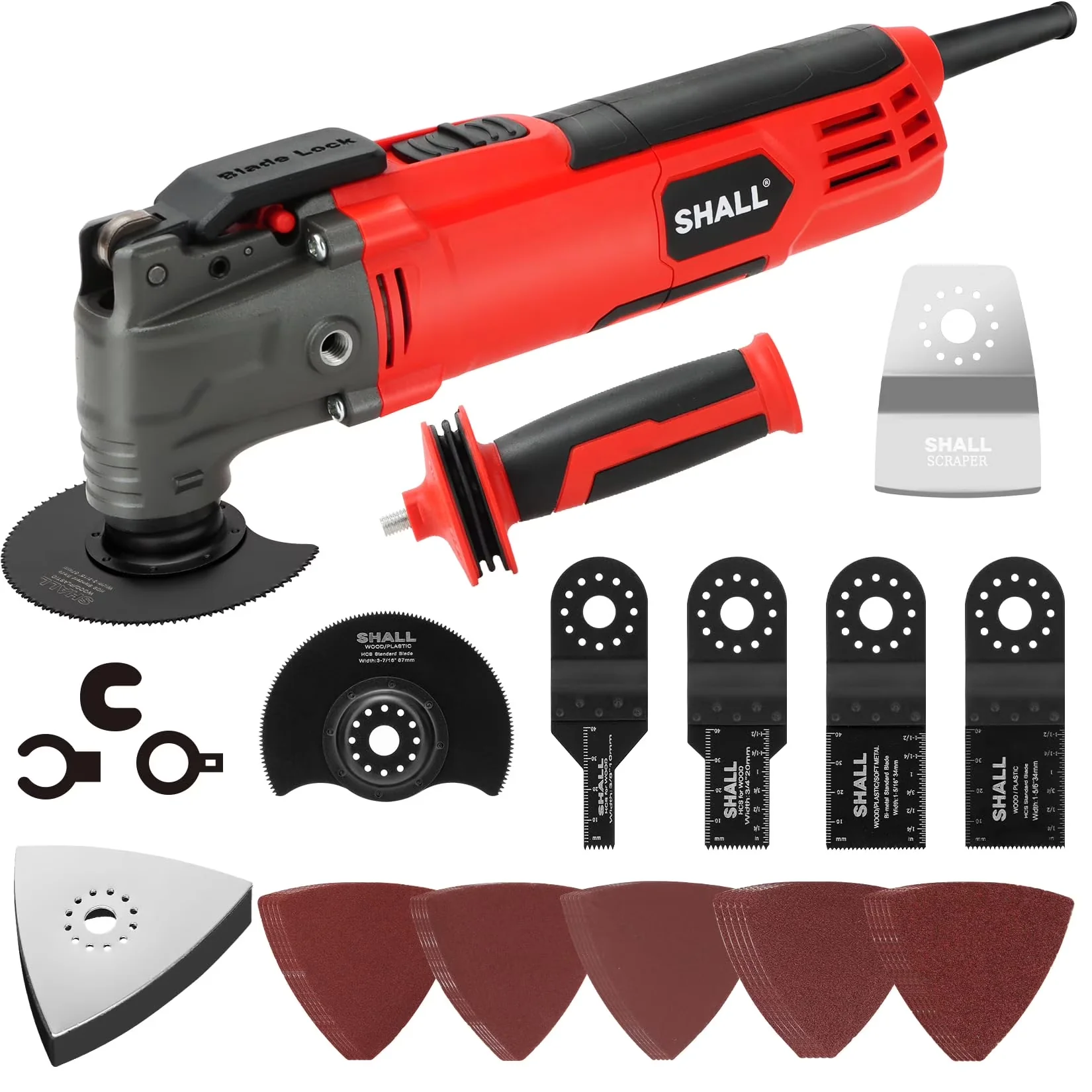Durable Woodworking with Anti-Slip, Ergonomic Design, Variable Speed - 40Pcs Model 277C00