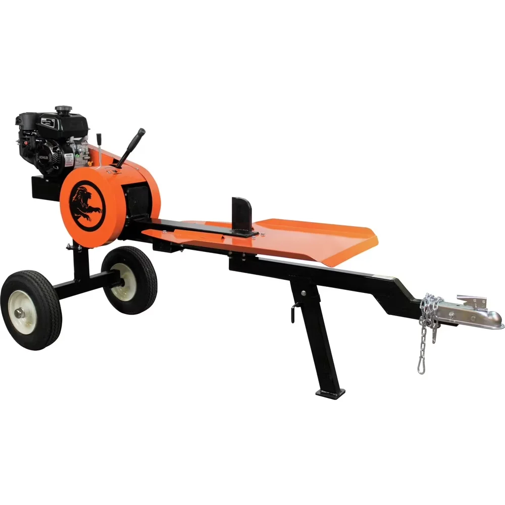 Logsplitter Reliable with Wheeled, KOHLER CH245 4.5 HP Command PRO., All-Weather Protective Cover - Multicolor Model EDC61F