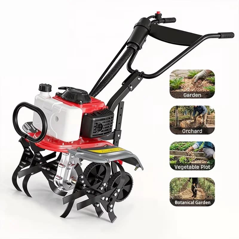 Trillers Cultivator Essential with 8000 RPM, 6-level depth control - 20 Inches Model 288206
