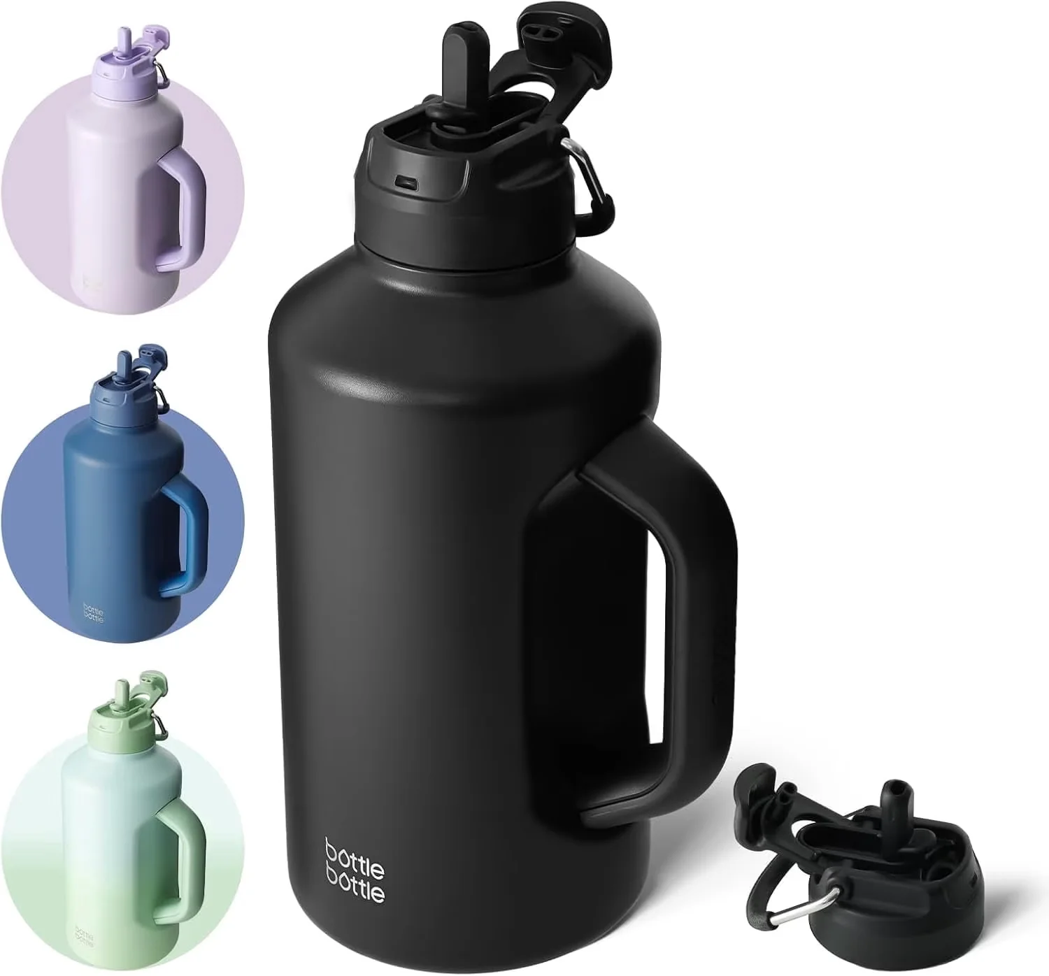 Innovative Water Filtration - Black Stainless Steel Insulated - Essential Collection Model F11503