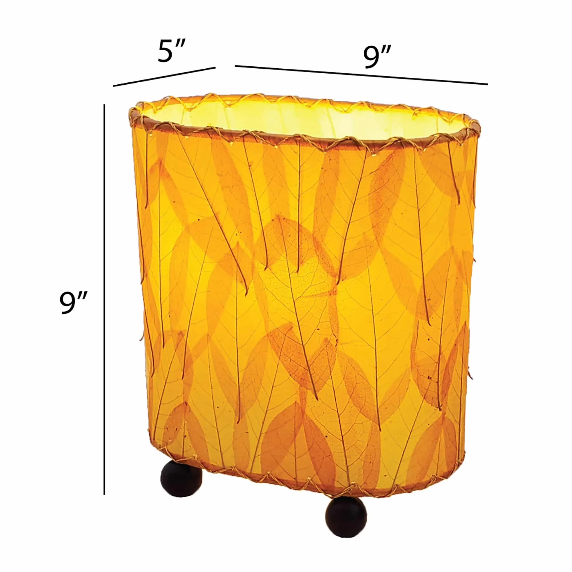 Innovative Table Lamp with LED, Accent Lamps, Contemporary - Orange Metal Model 7402CF