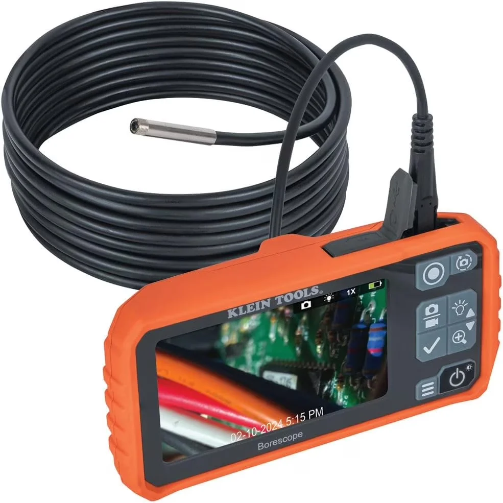 Classic Pro Tool with Adjustable, Utility Borescope - Multicolor Nylon Model 573883