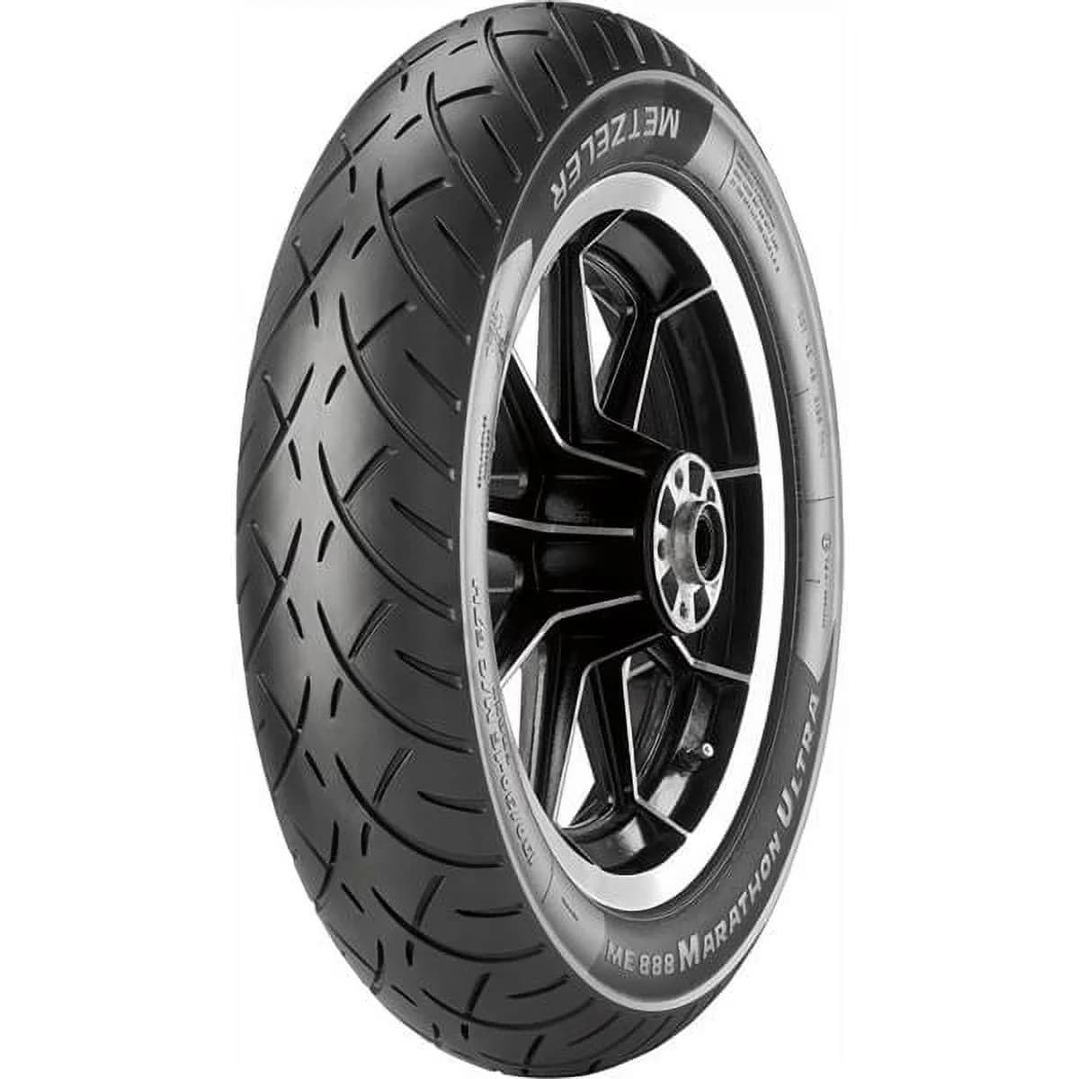 Versatile Motorcycle Tire with Smooth - Black 70ZR-19 - Commercial Quality Model DA0960