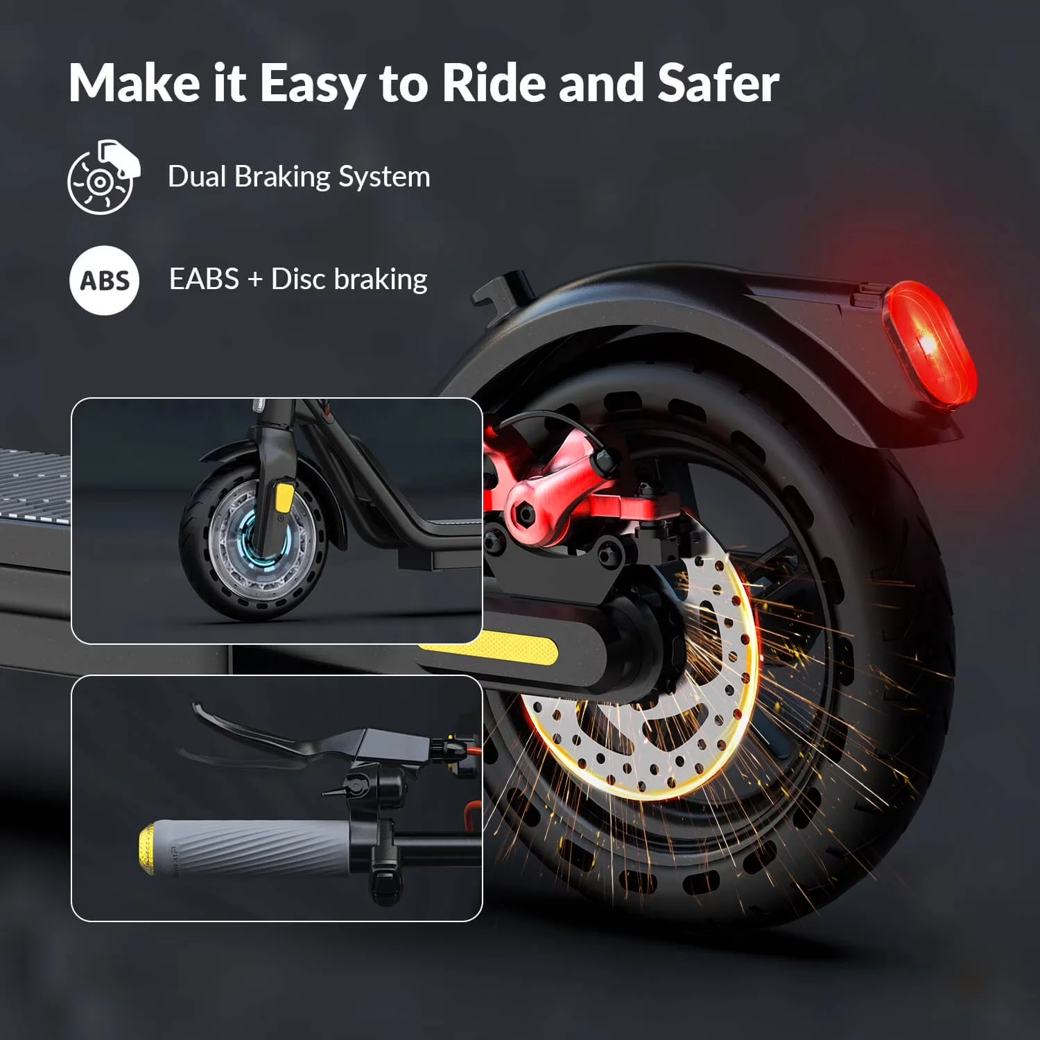 Sleek Scooter with 300W, Integrated Seat, W16S 300W Electric - Aluminum Model 2F8FDB
