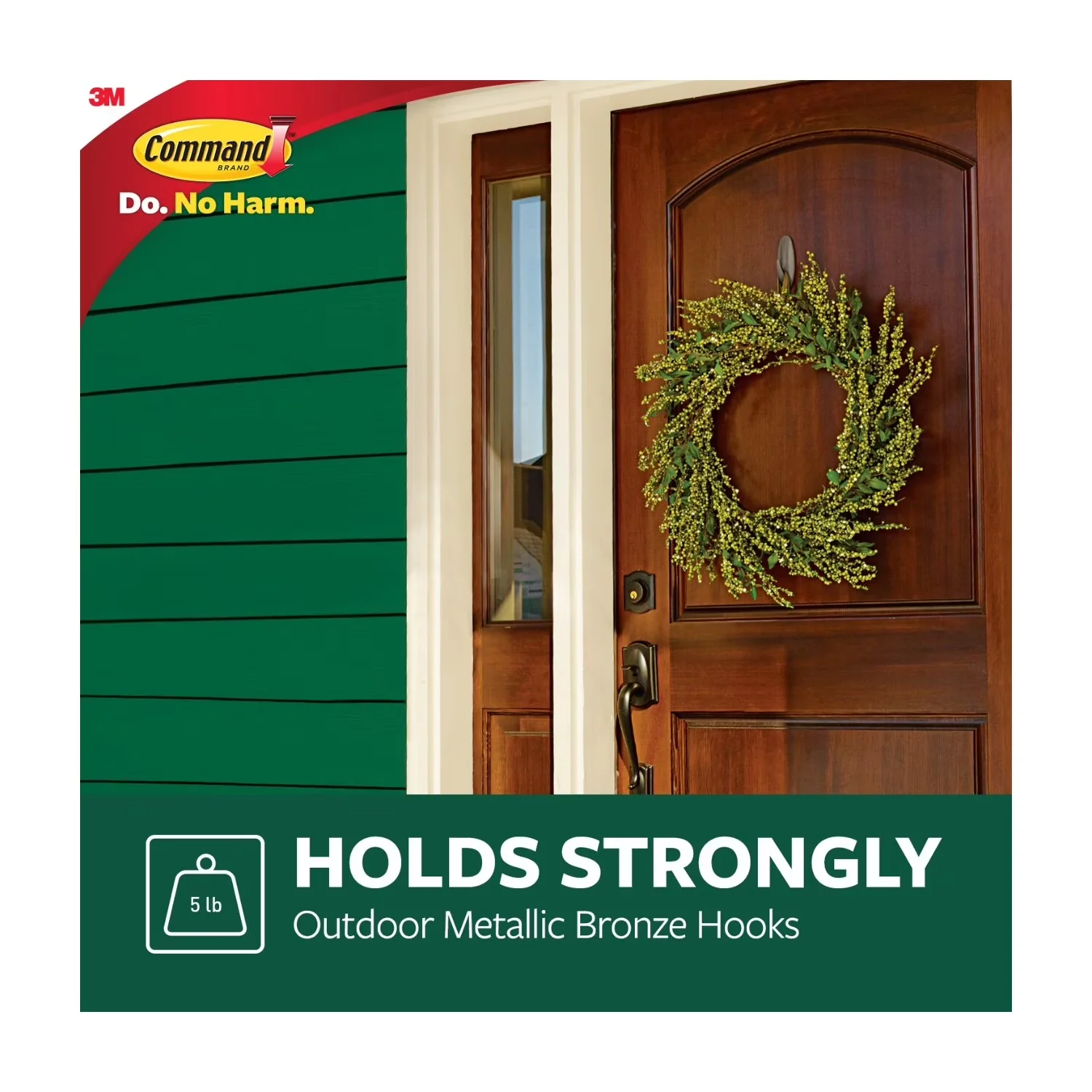 Professional Damage-Free Hanging with Wall-Mountable, Easy Installation - Plastic Bronze Model D81083
